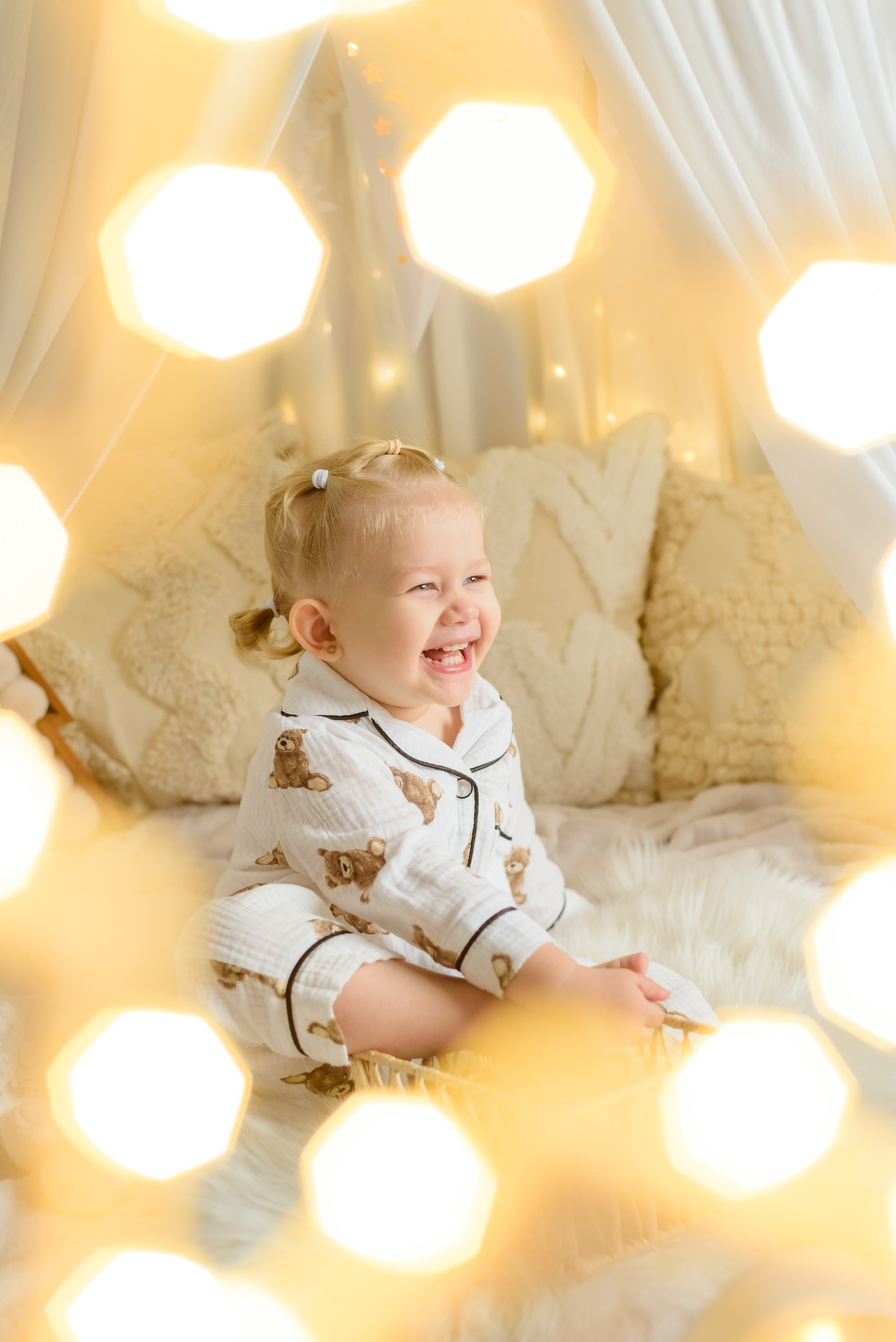 Новогодняя фотосессия «Сказочный шатер» Настя. Детский Фотограф |Фотограф на годик в Брянске Ирина Романова