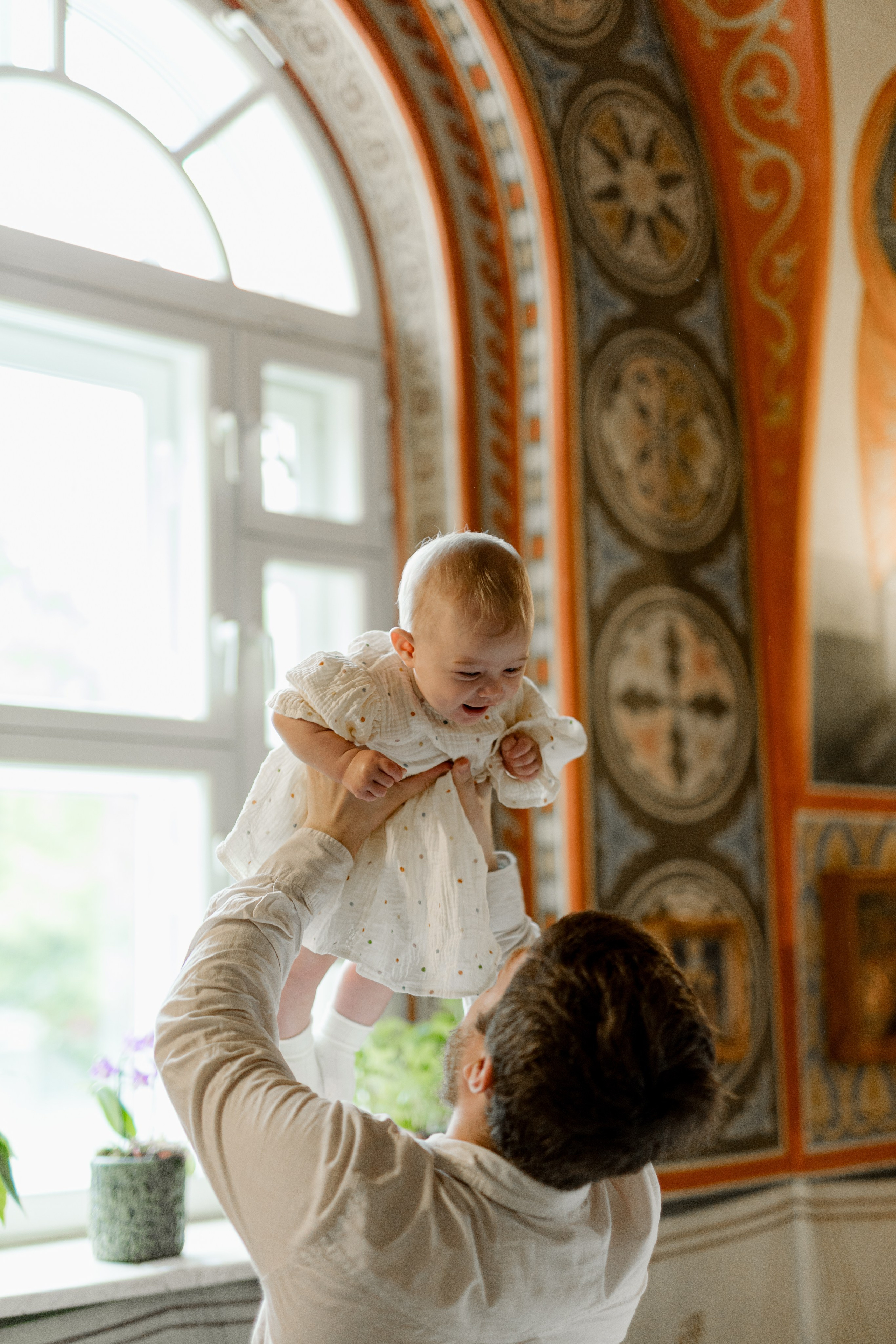 Таинство Крещения Веры. Фотограф новорождённых Newborn Москва