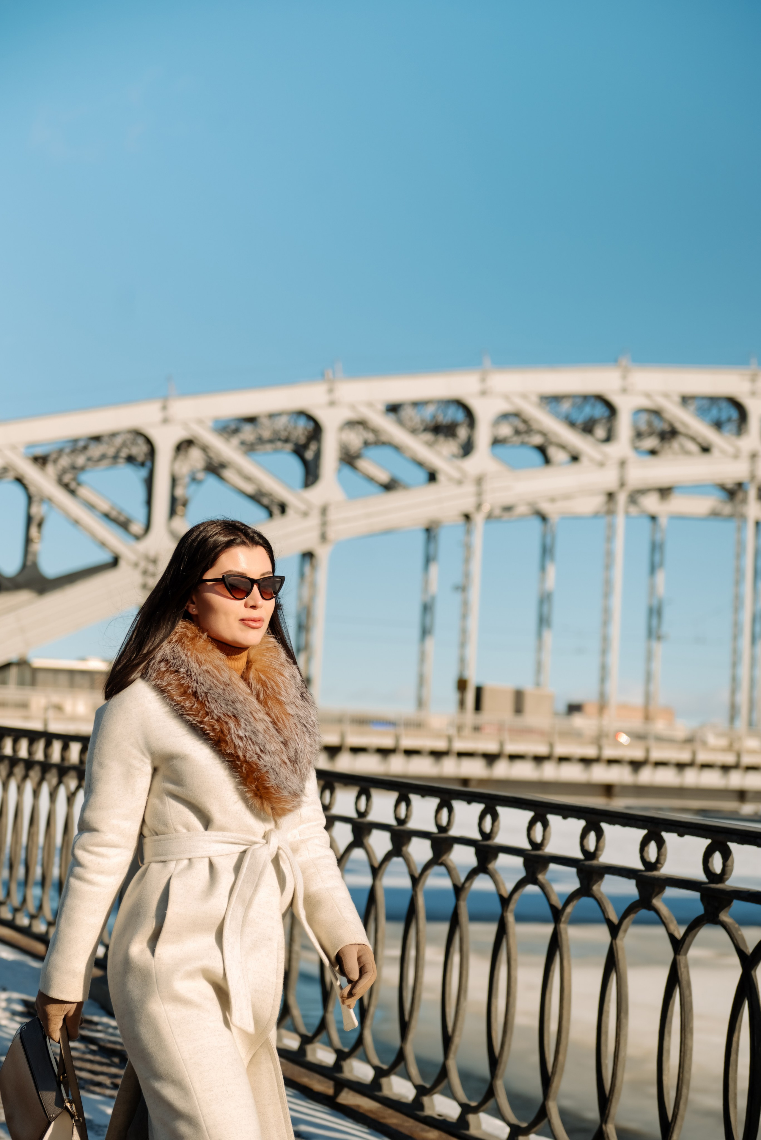 Большеохтинский мост. Свадебный и сеейный фотограф в Санкт-Петербурге Елена Худякова