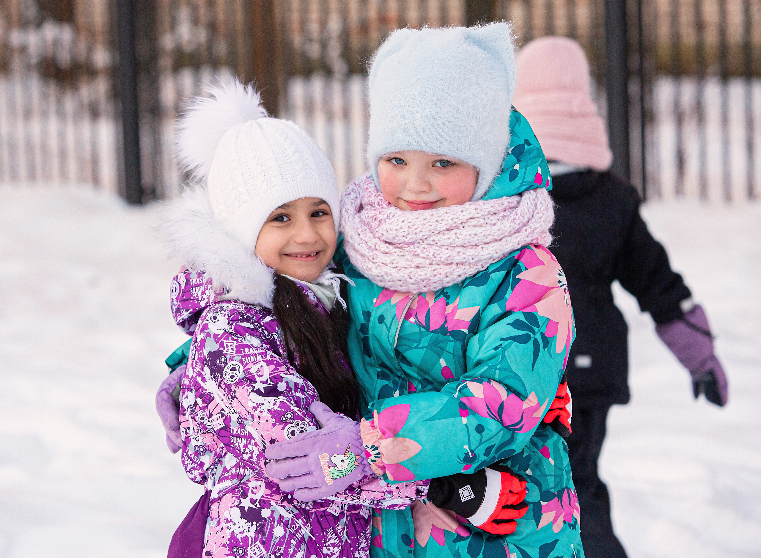 Зима в детском саду. Свадебный, семейный, детский фотограф в Санкт-Петербурге