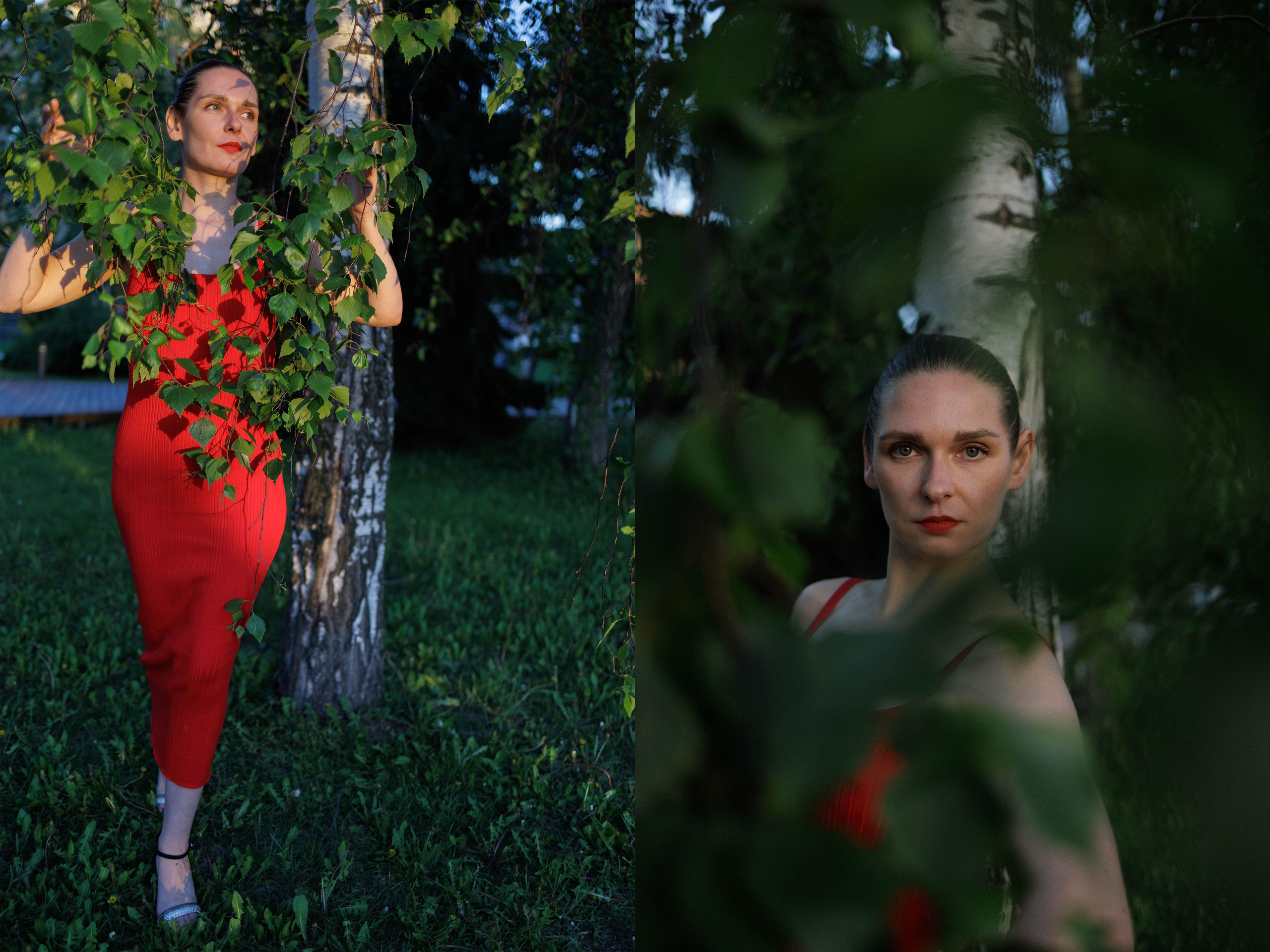 Фотосессия в парке Ольги. Женский портрет вне времени. Санкт-Петербург