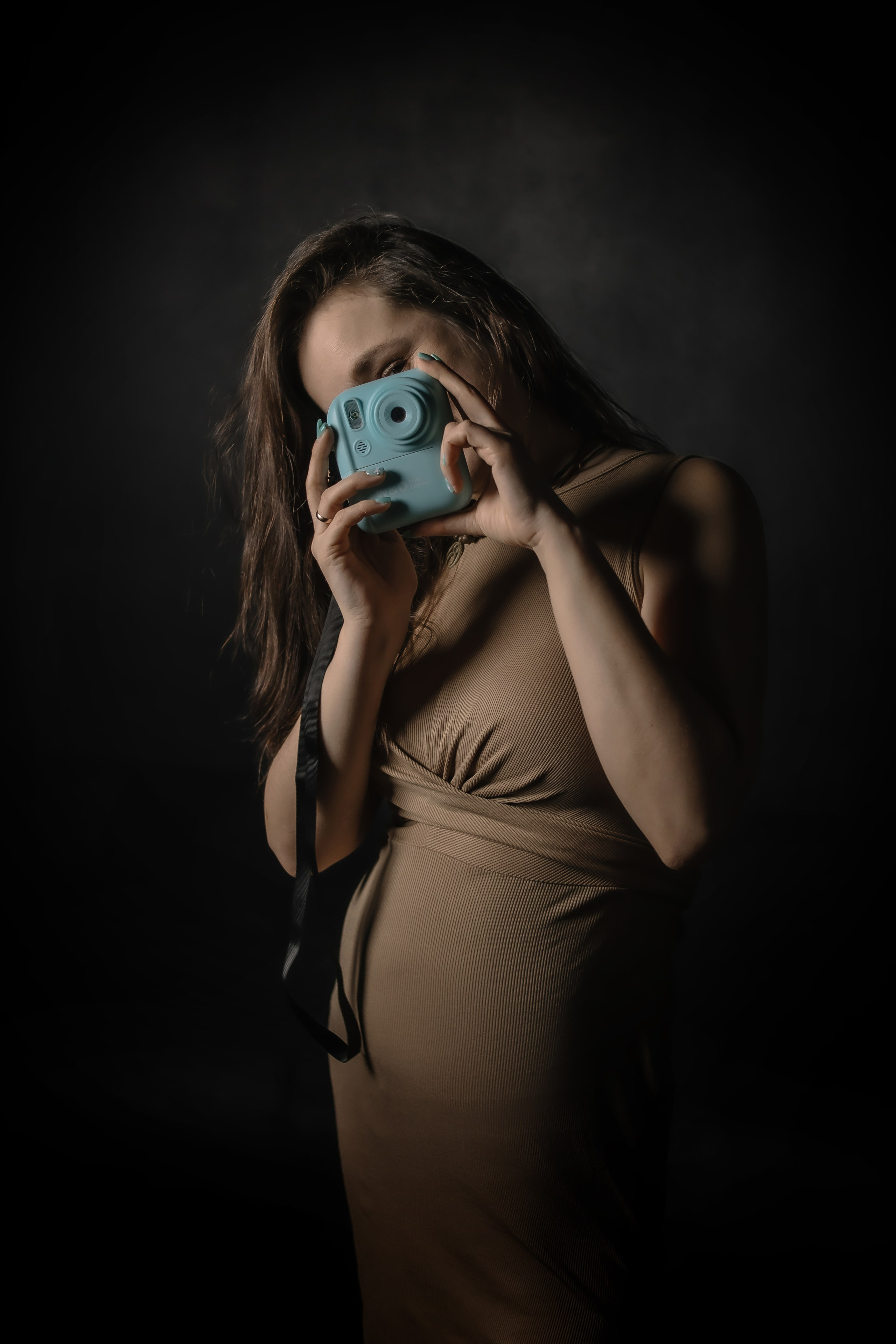 Мария. Эксперимент с чековой камерой. Фотограф Регина Крикунова г. Красноярск