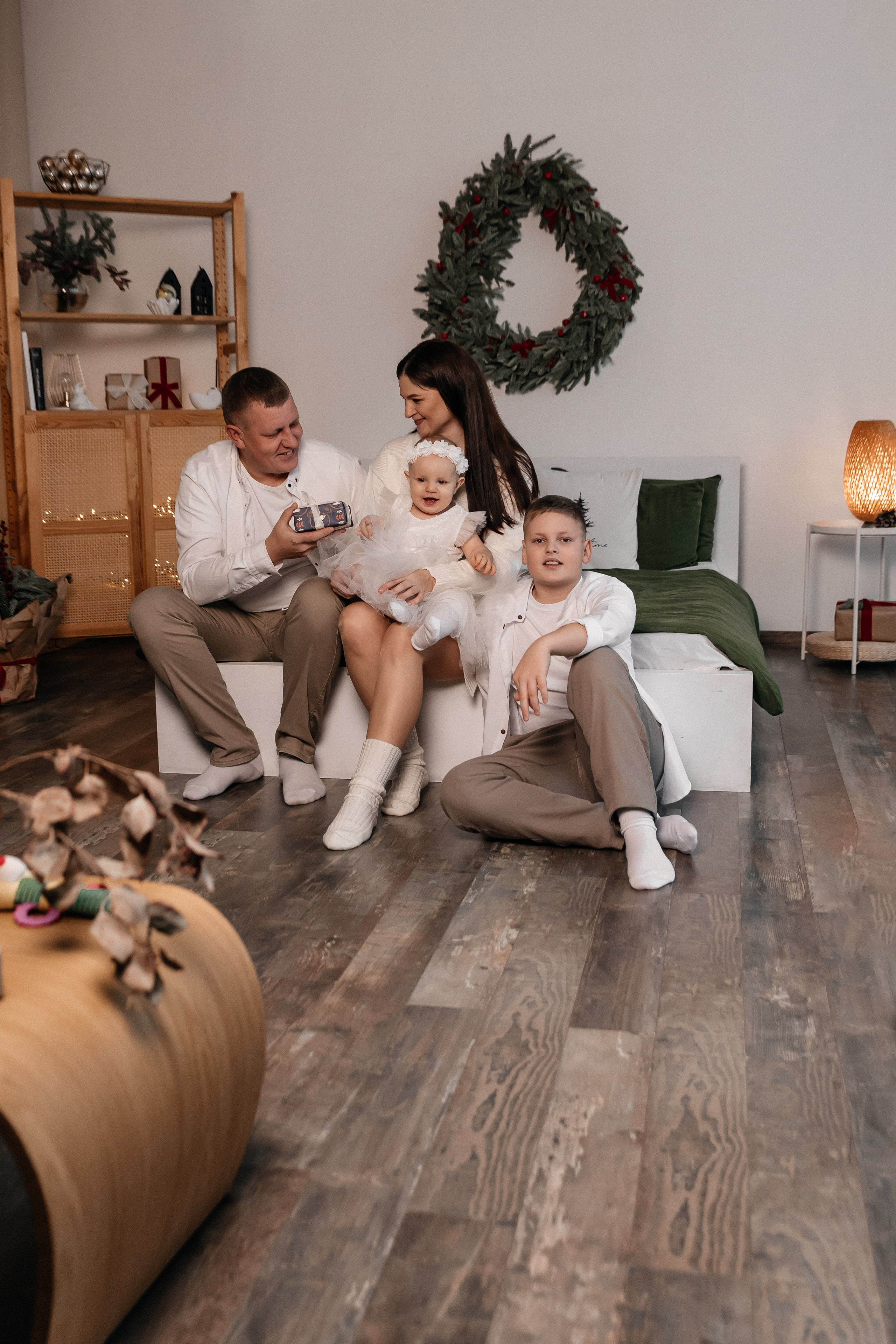 Новогодняя. Семейный фотограф Минск Усова Ольга