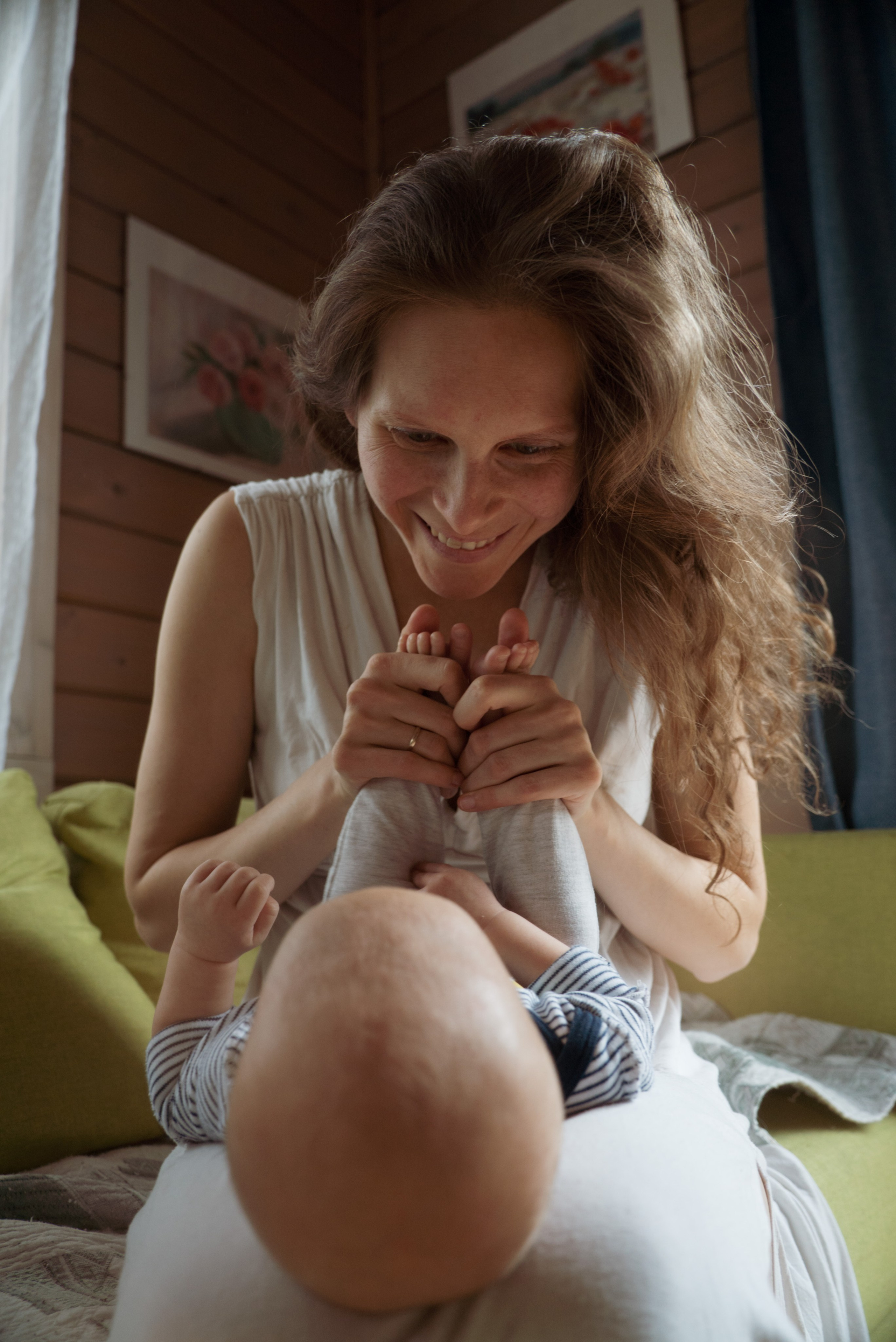 Домашняя фотосессия с двумя детьми. Видеограф Осинина Татьяна — видеосъемка в Москве