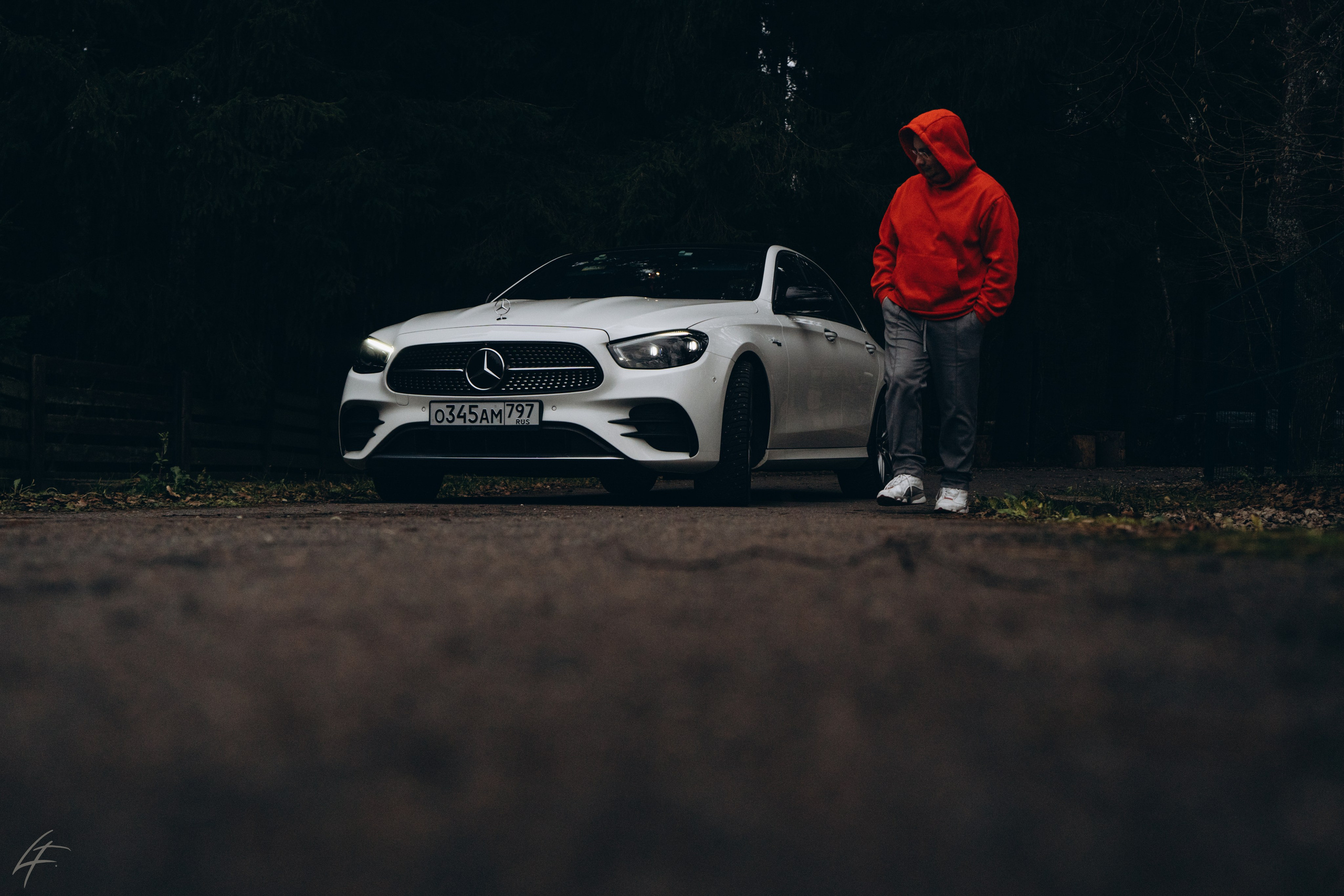 Mercedes-Benz E 350 фотосет Тульская область Заокский район Поленово Москва Серпухов фотограф Фирстова Лиза 