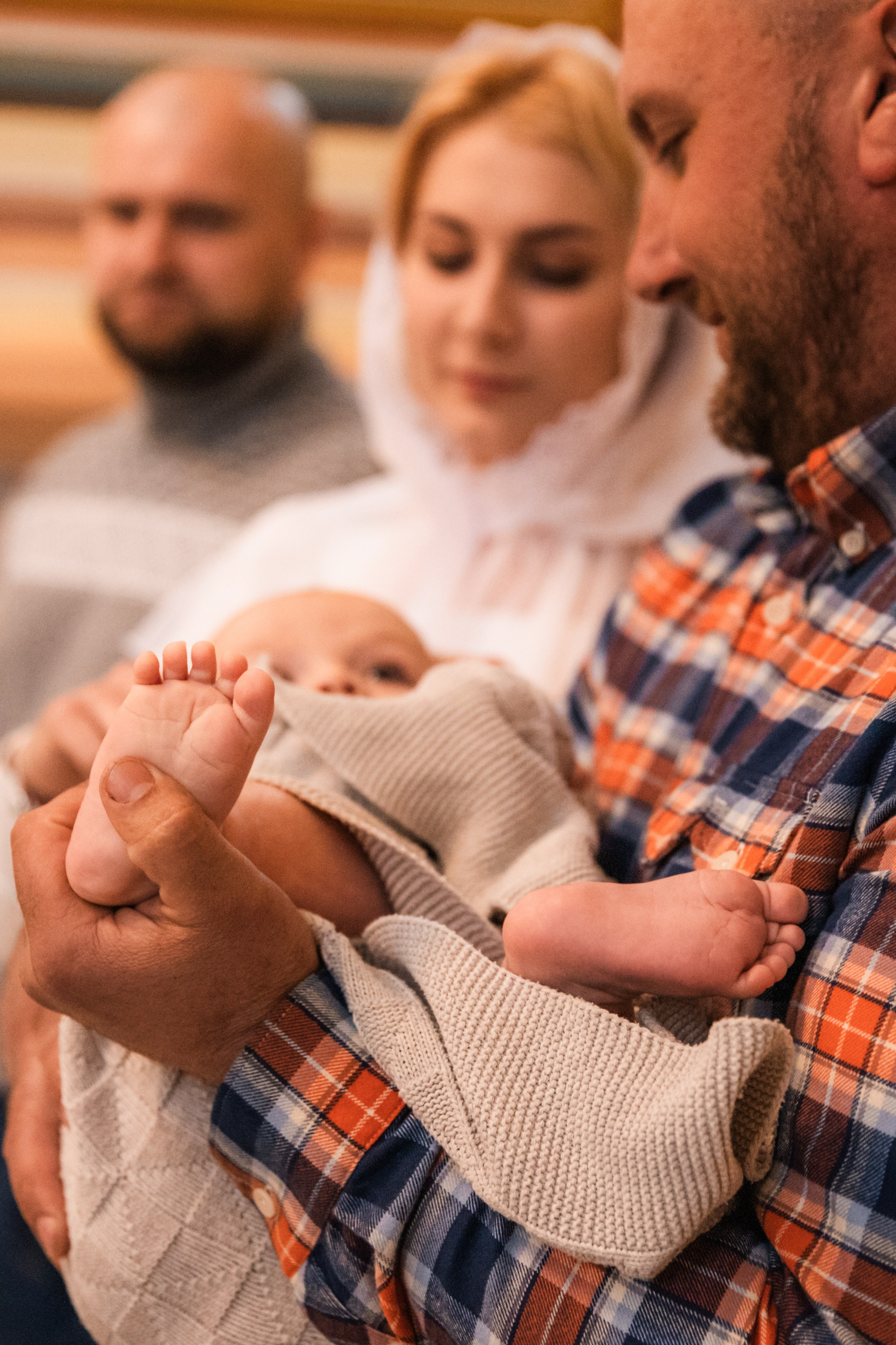 Крещение Андрея. Семейный фотограф документалист в Пензе Лопатинская Татья