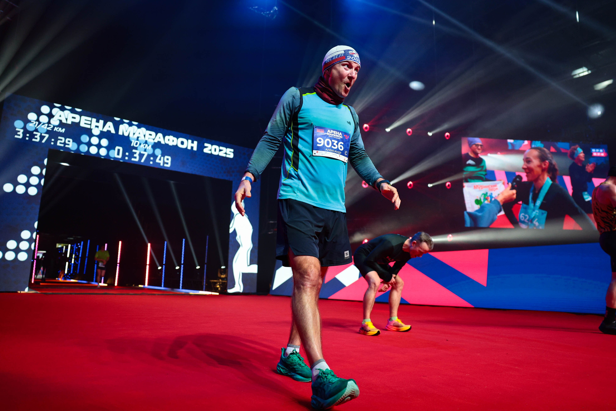 Арена марафон 2025. Спортивный фотограф в Санкт-Петербурге Илья Vacool
