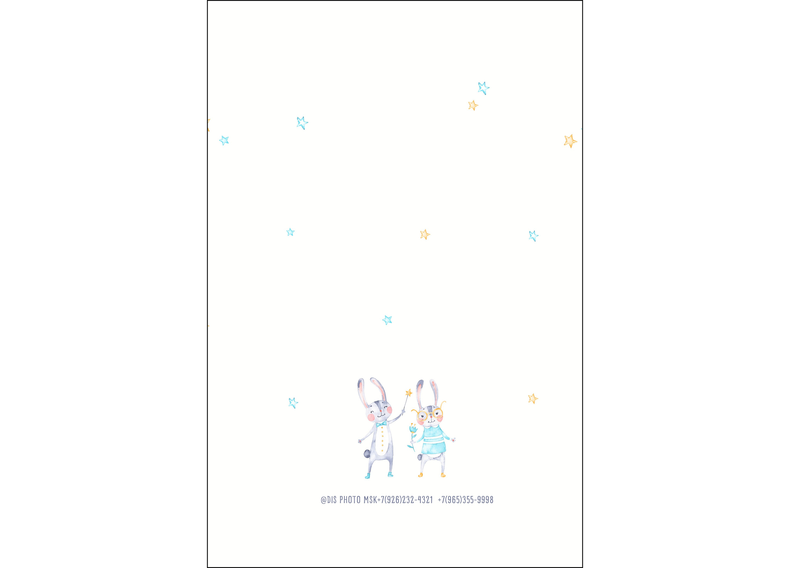 Планшет Зайки. Выпускные альбомы в Москве и Московской области