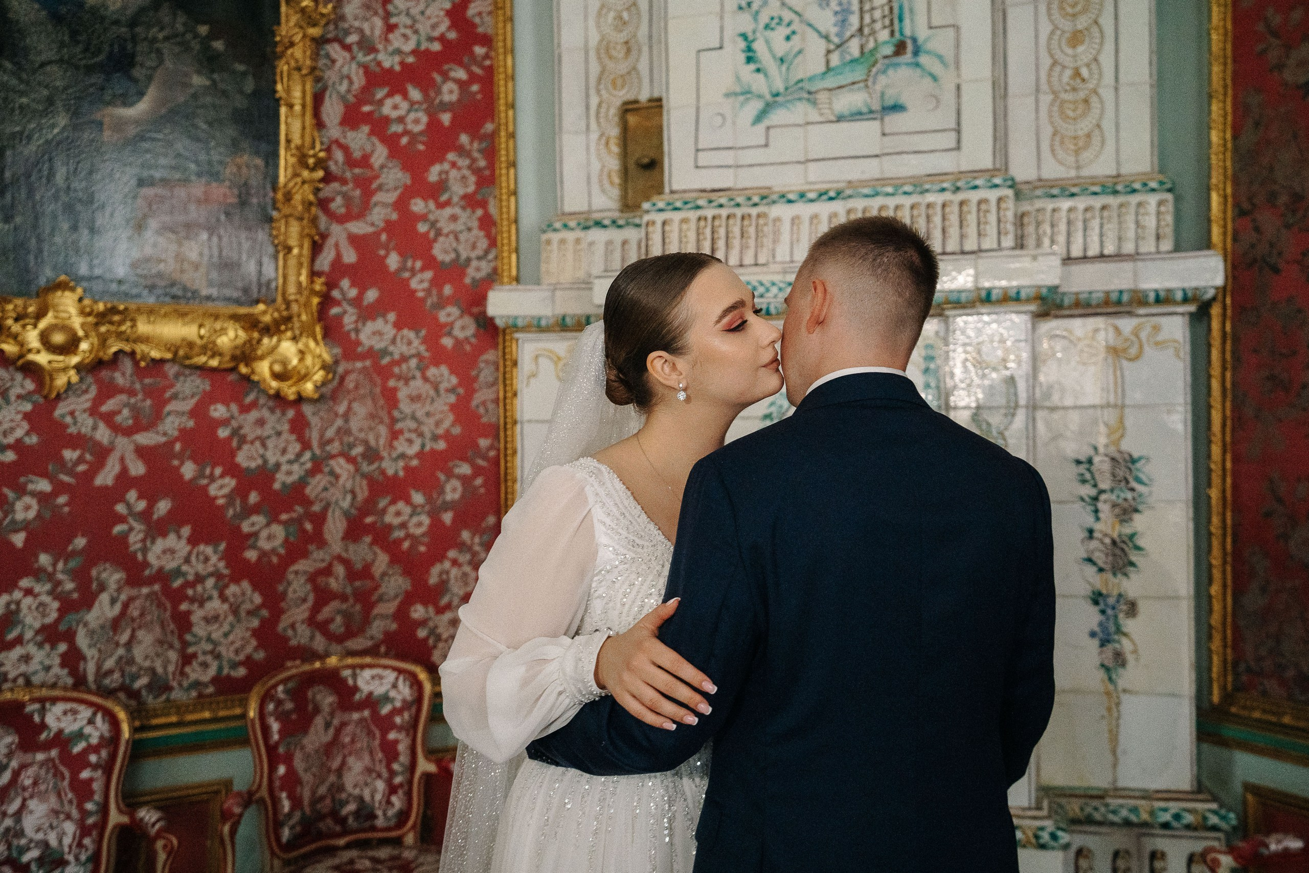 Свадебная фотосессия в Кусково и роспись в Итальянском дворике