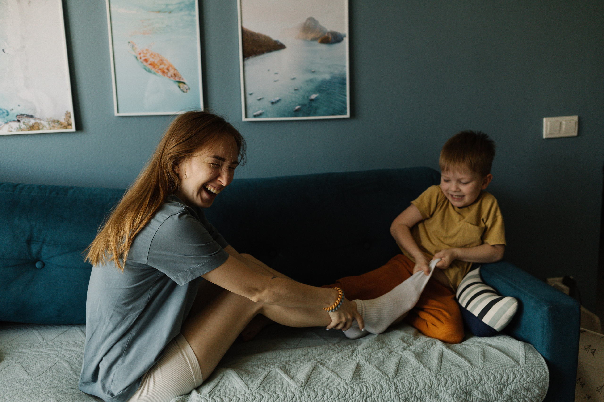 На завтраке!. Семейный фотограф Юлия Клишина