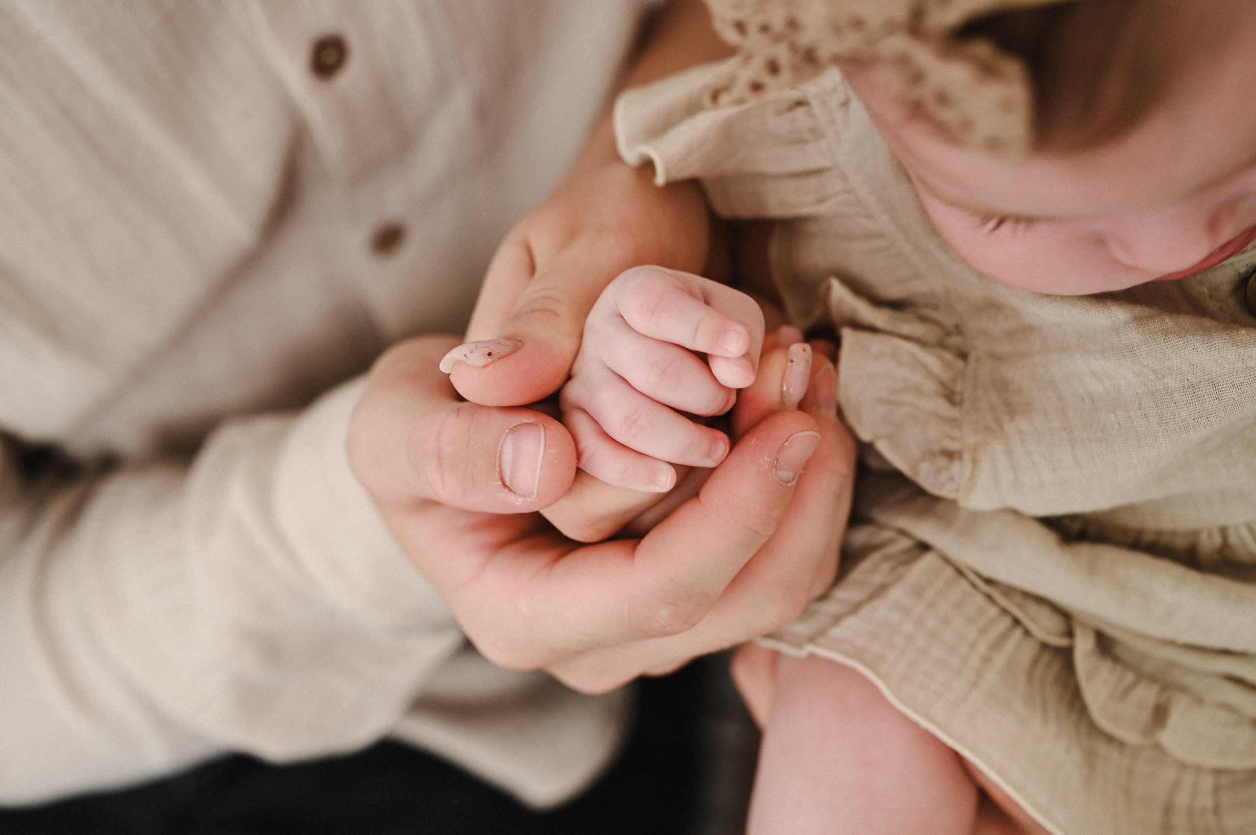 Семейная с маленькой Оливией. Фотограф Ярута Оксана / Ростов-на-Дону