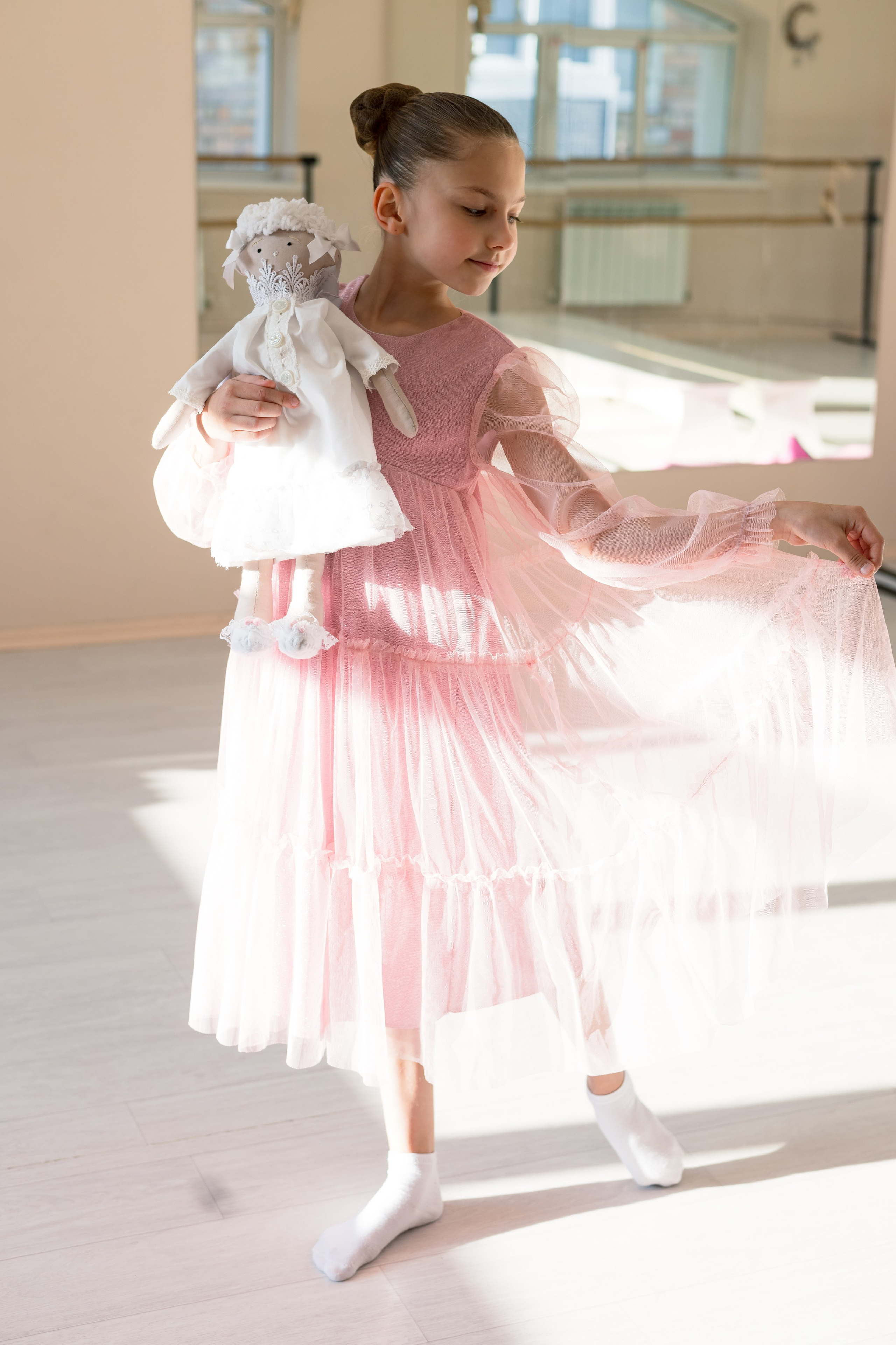 Интерьерная кукла Рождественский Ангел. Школа для девочек во Владивостоке — Само Совершенство