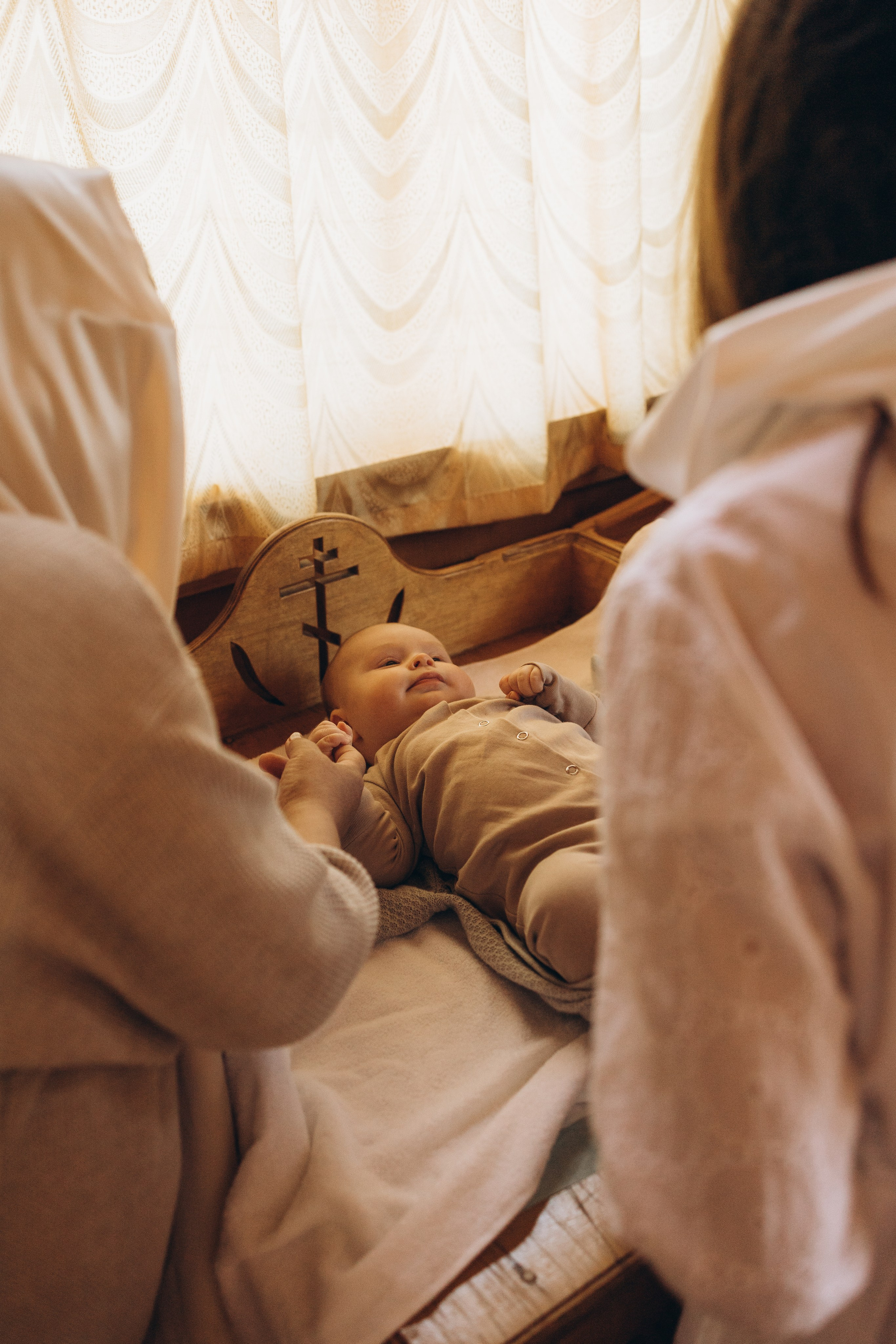 Крещение Егора. Семейный фотограф в Москве Виктория Ястребинская