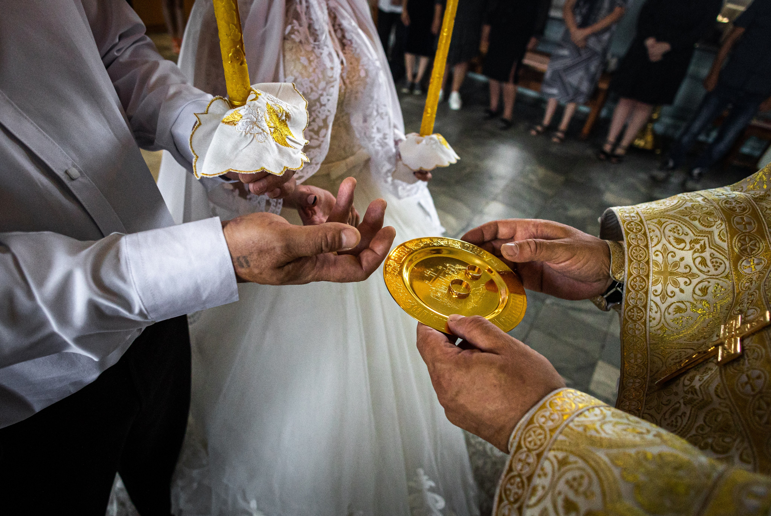 Венчание Натальи и Дмитрия. Александра, репортажный и событийный фотограф