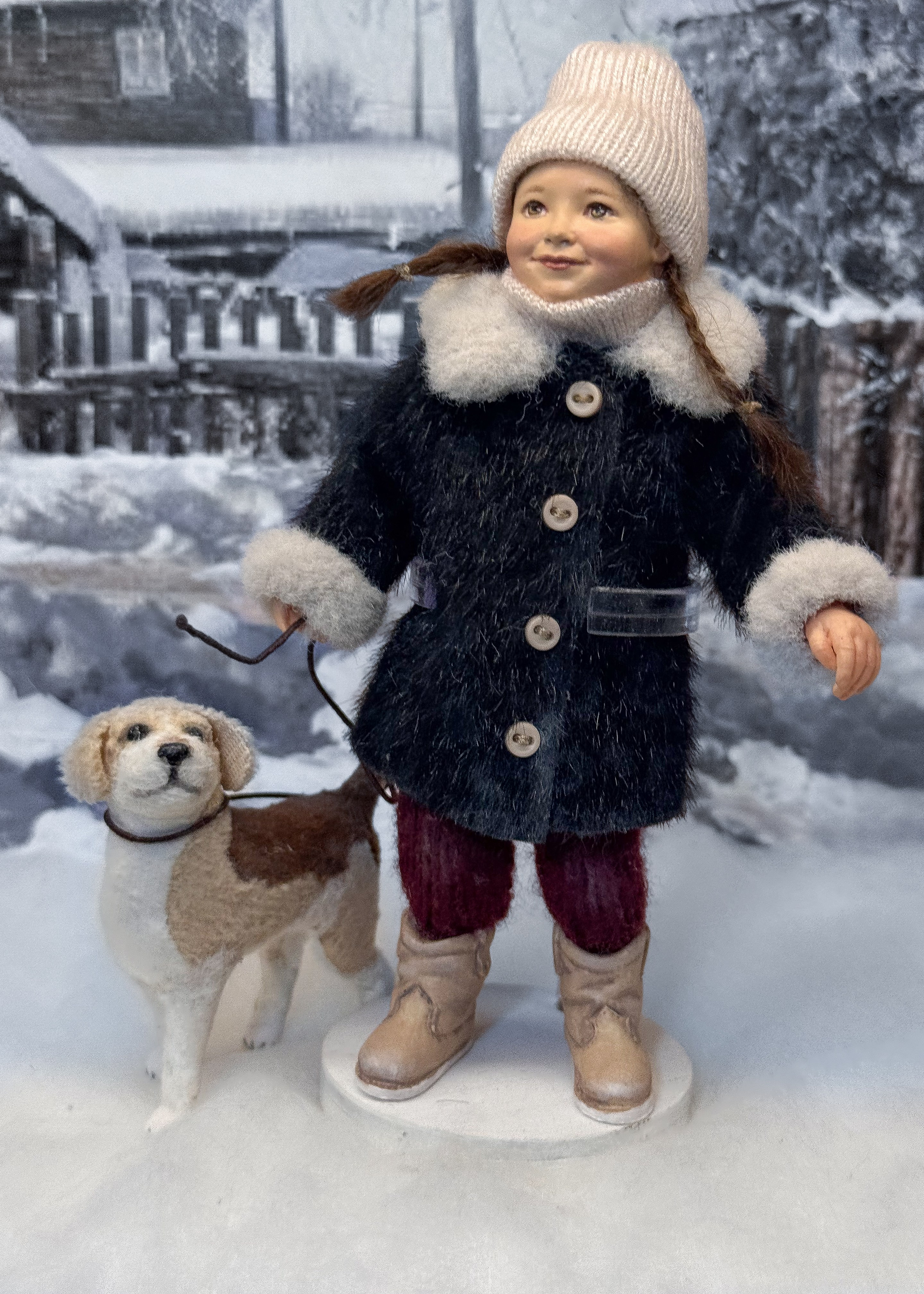 Авторские куклы Марины Новожиловой. Художественная мастерская