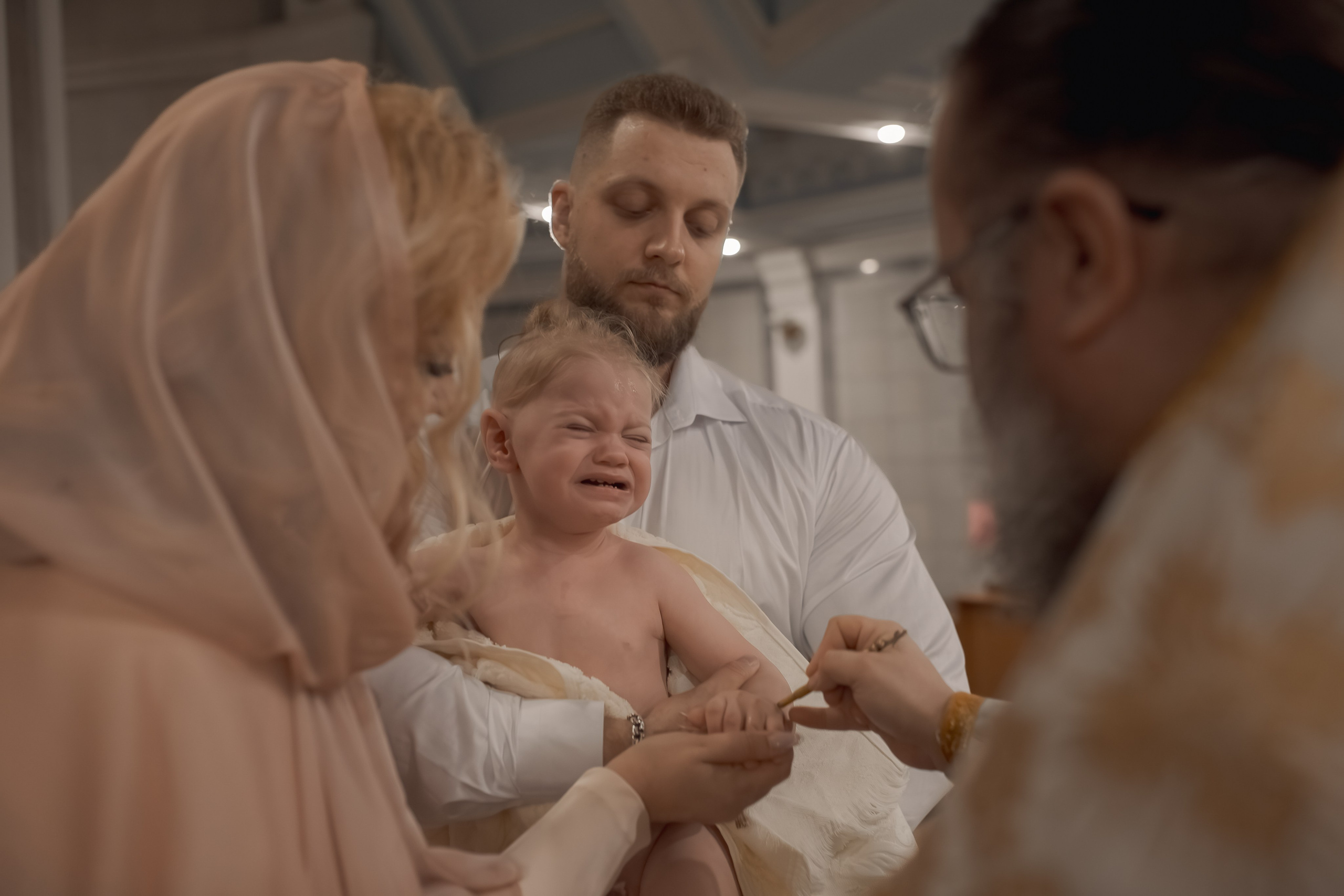 Крещение Грегора. Фотограф на Крещение и Венчание в Ташкенте