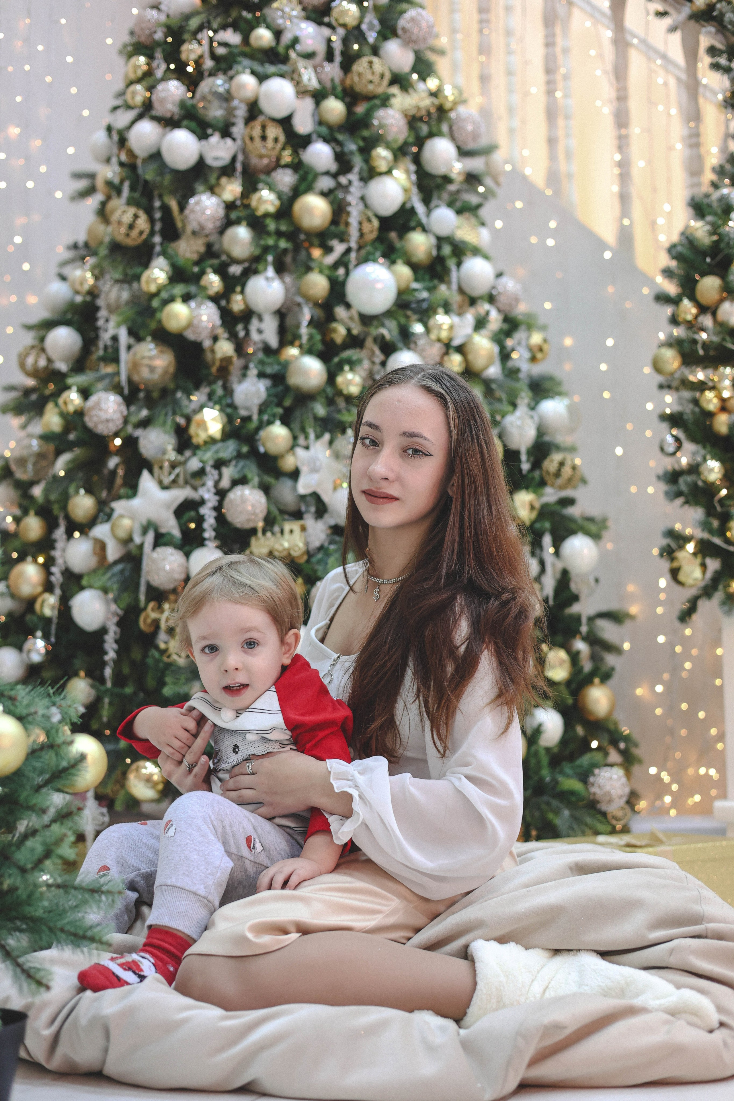 Новогодняя история «Ирина и ее семья». Фотограф в Москве Анастасия Калинина