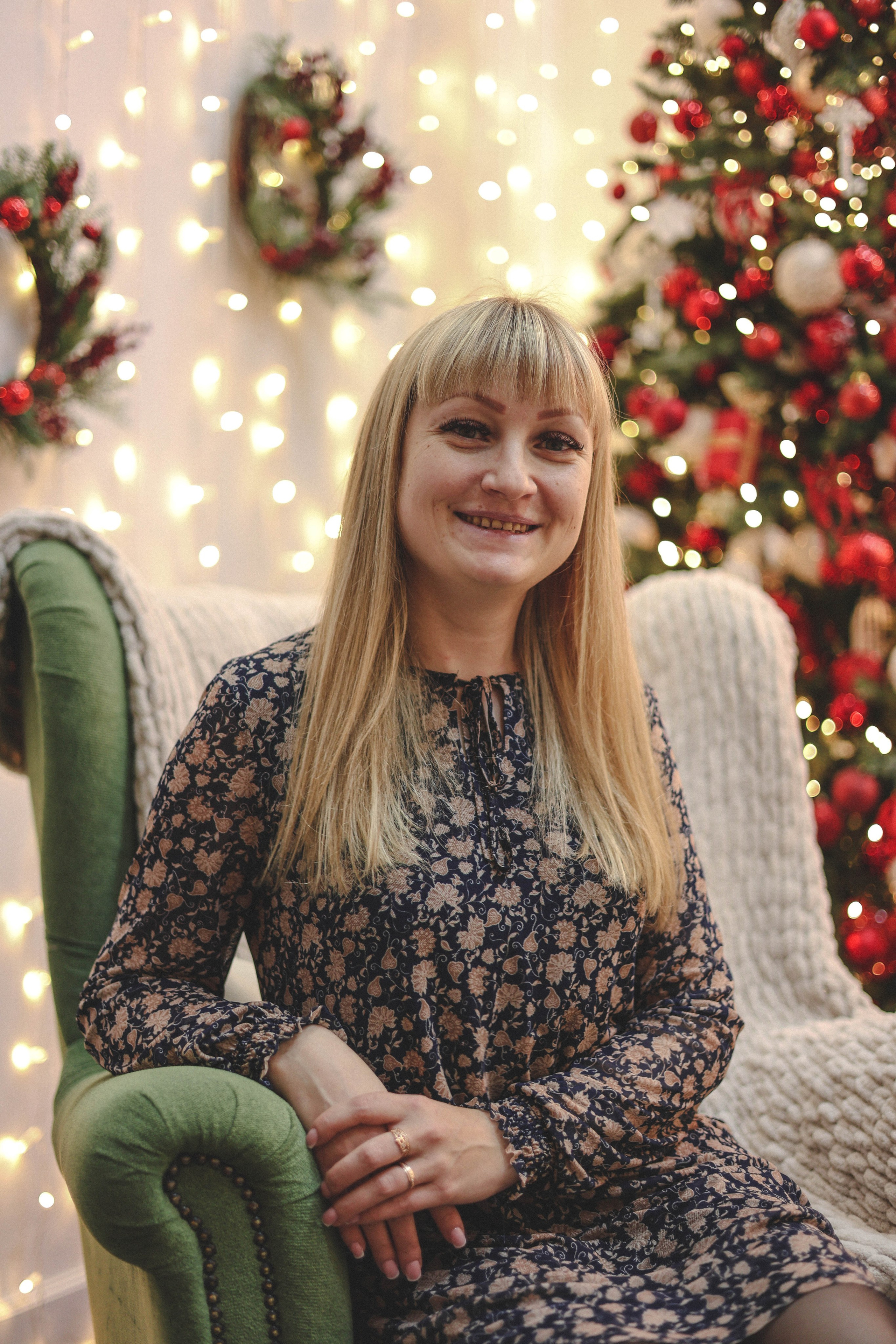 Новогодняя история «Мария и ее семья». Фотограф в Москве Анастасия Калинина