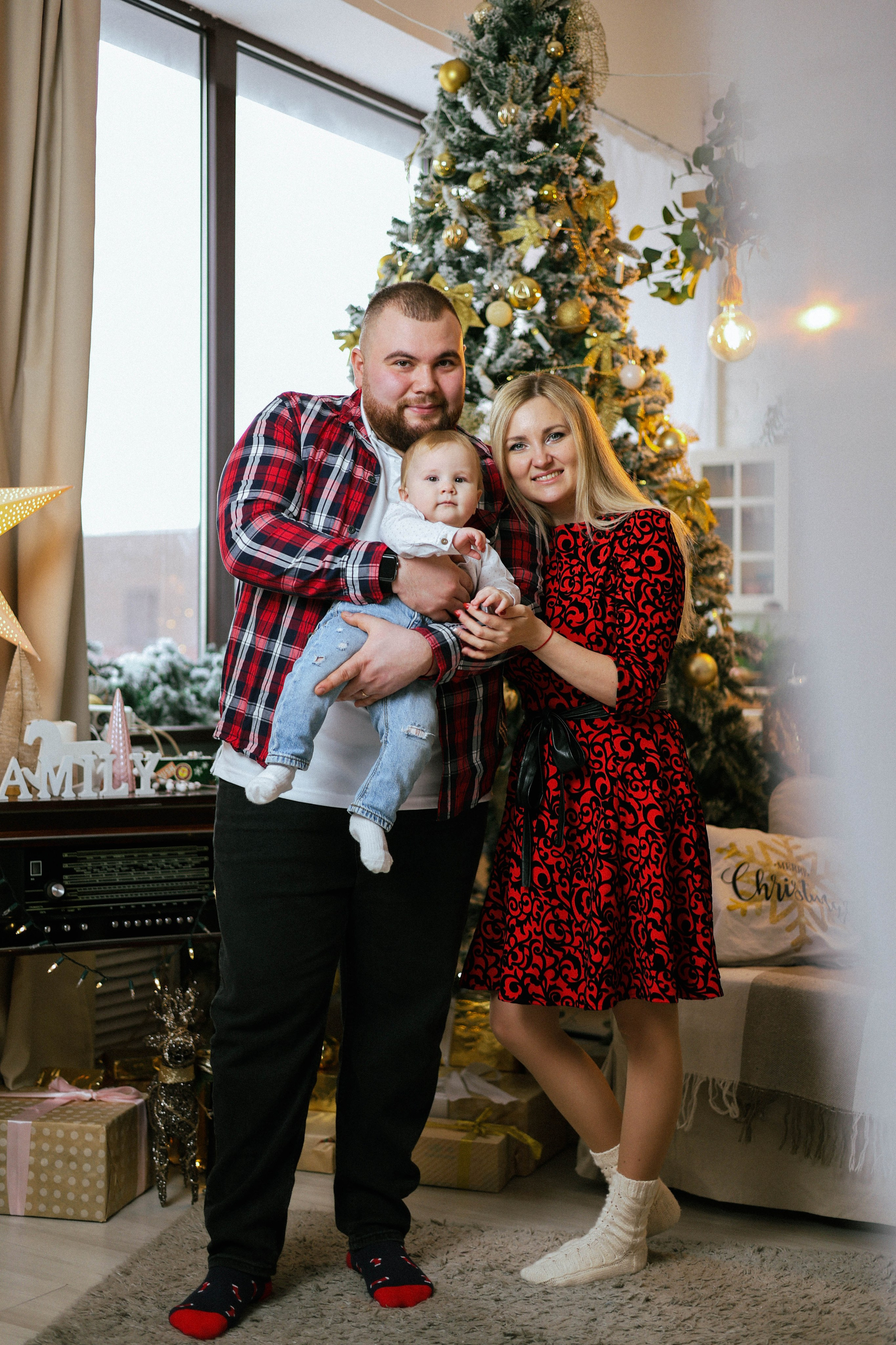 Новогодняя история «Валентина и ее семья». Фотограф в Москве Анастасия Калинина