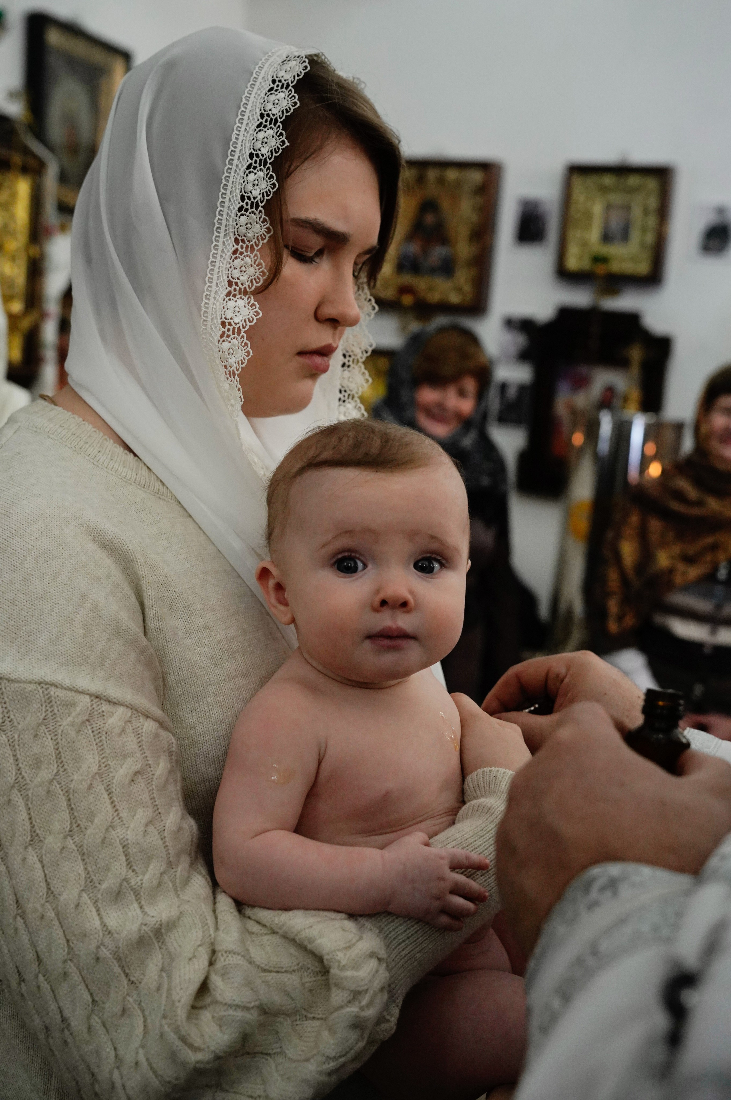 Крещение Марии. Студийный и портретный фотограф в САНКТ-ПЕТЕРБУРГЕИрина Махаон