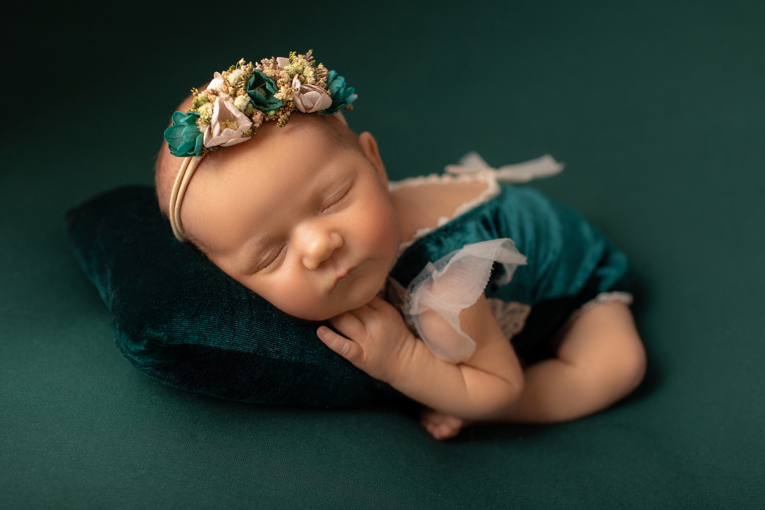 Emerald green. Фотограф новорожденных, семейный фотограф в Санкт-Петербурге