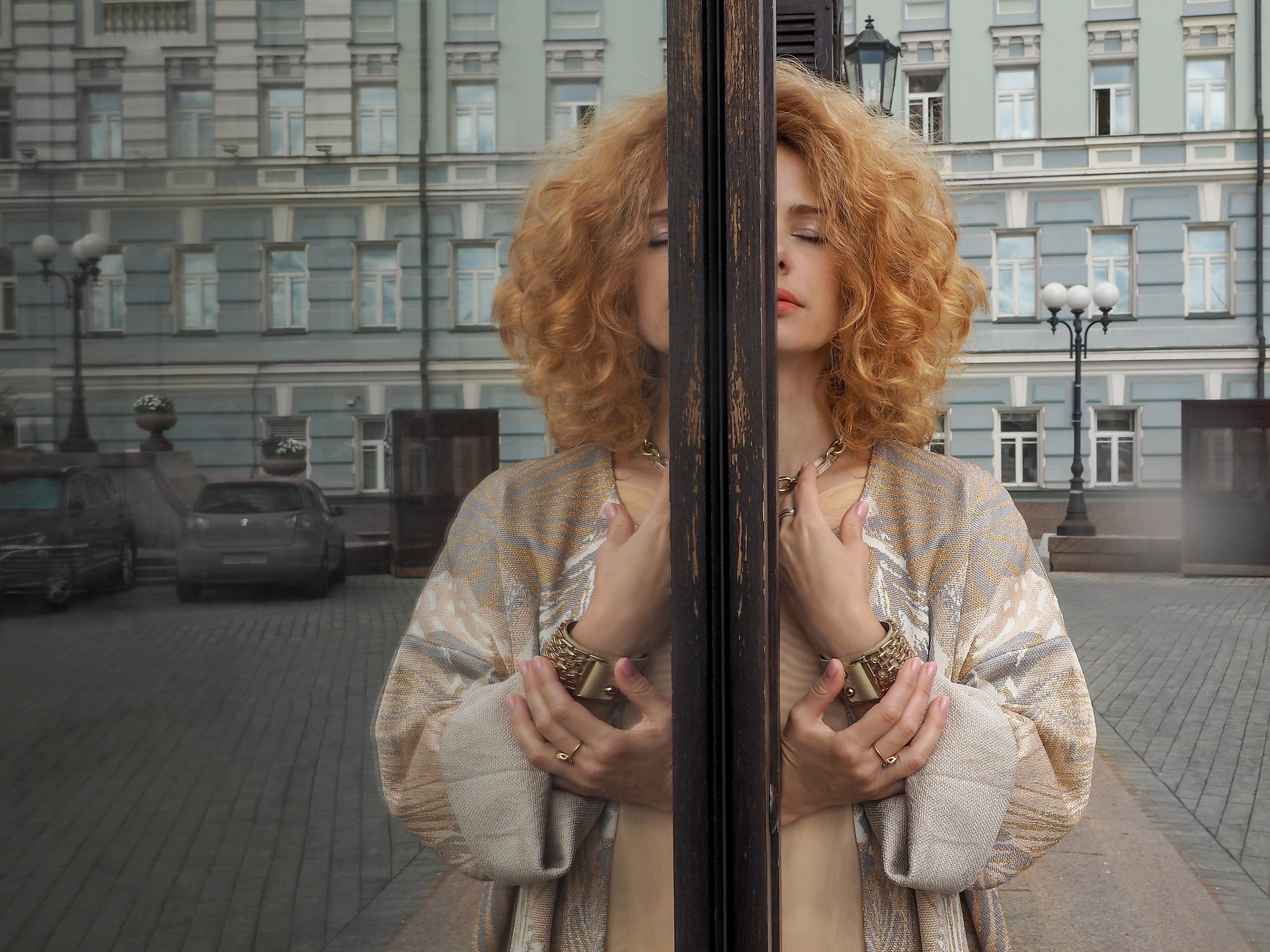 Уличная фотосессия в центре Москвы у Большого театра
