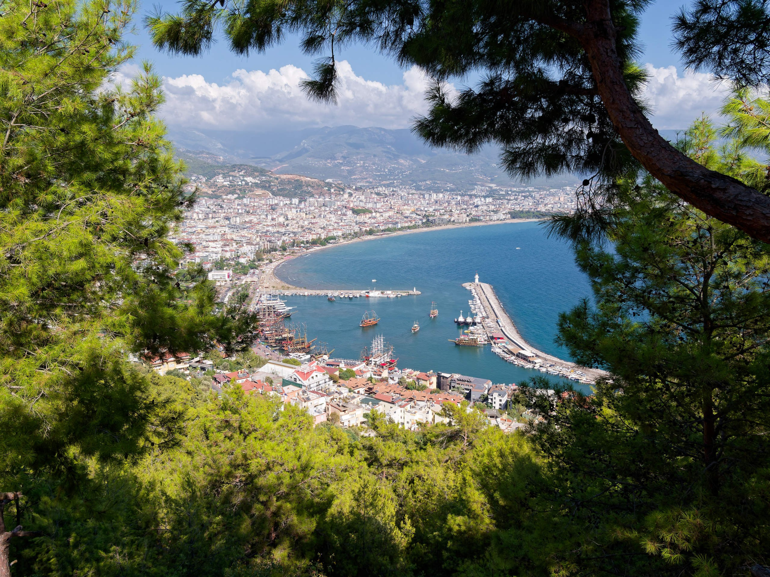 Алания 2025, крепость Alanya Kalesi. Избранные фотографии