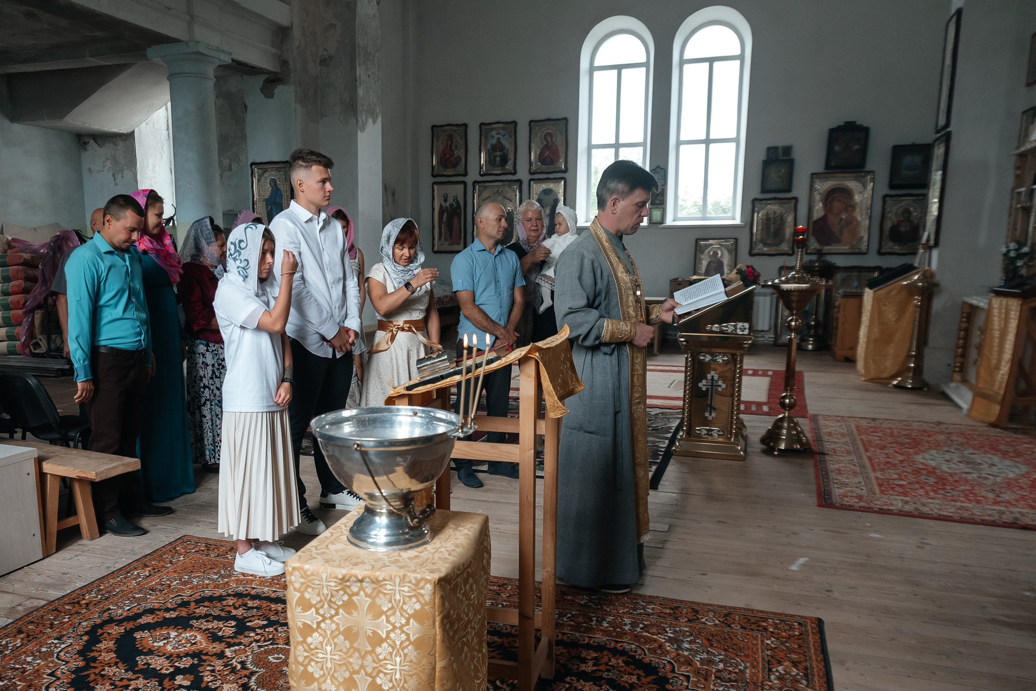 Фотосъемка крещения. Свадебный и семейный фотограф из Санкт-Петербурга Климов Анатолий