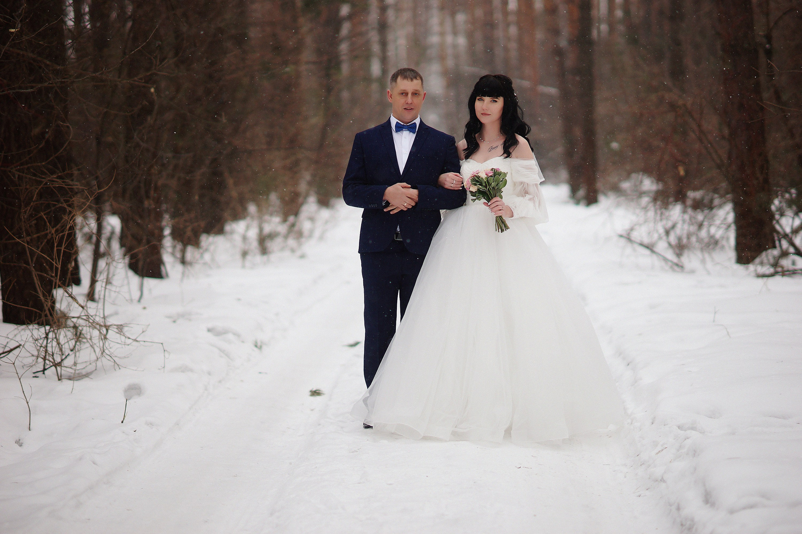 Свадебная съёмка. Алина и Владимир. Семейный фотограф г. Новокузнецк Юлия Машникова