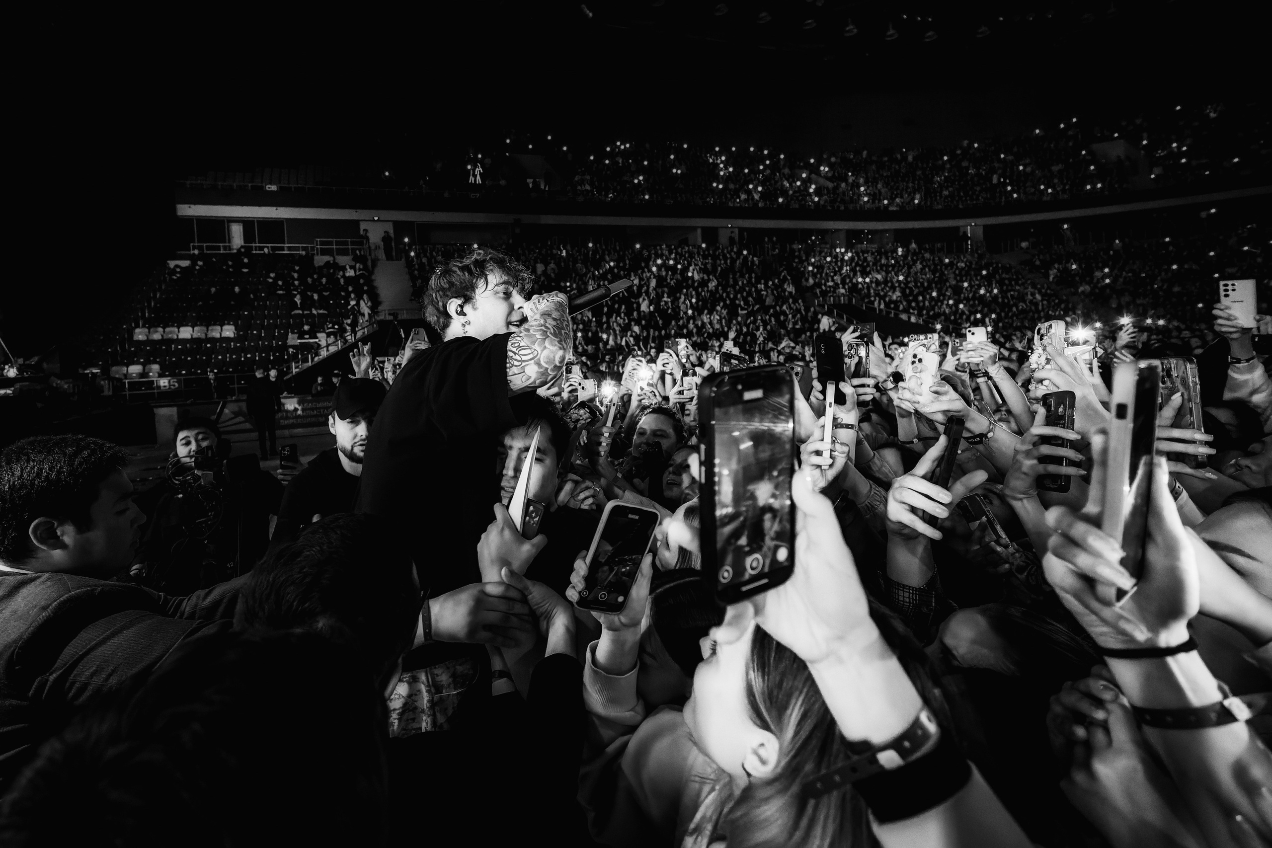 Егор Крид в ALMATY ARENA Алматы 27.03.2025. Репортажный фотограф и видеограф в Москве