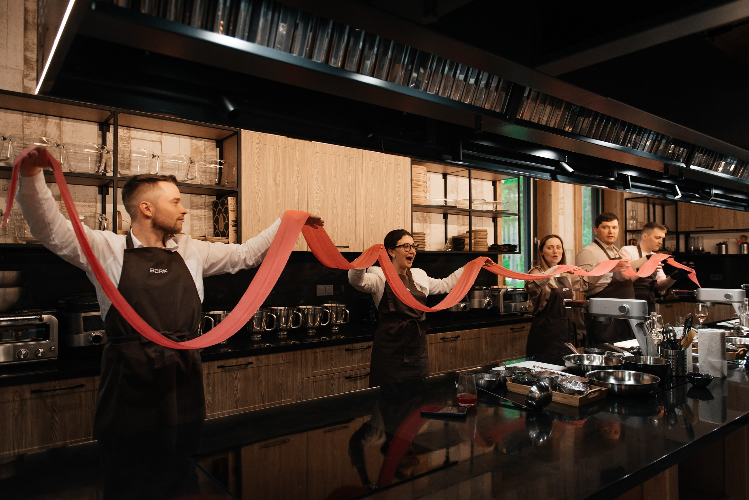 свадебный ужин в ресторане Чаща в Охта парке