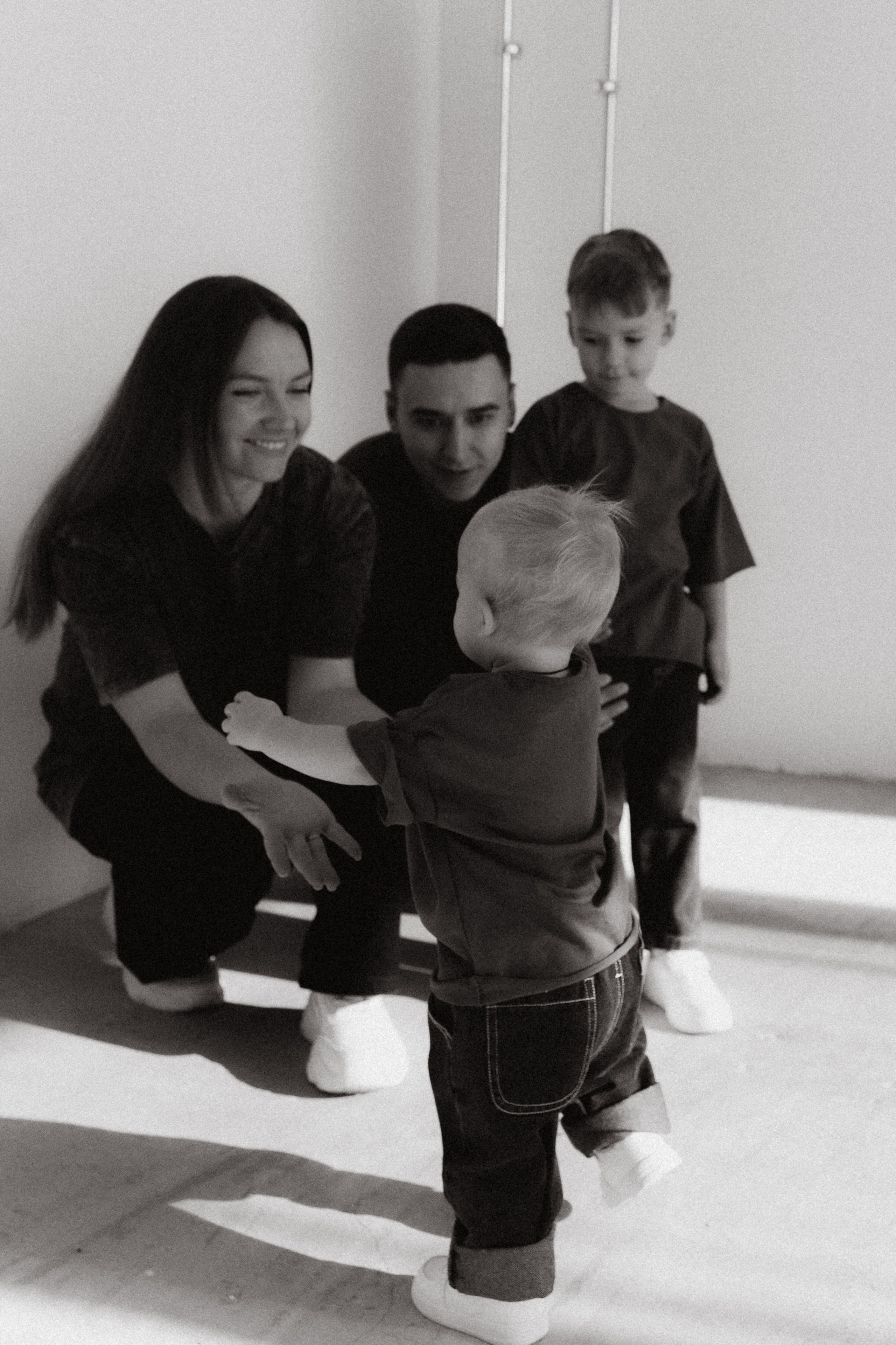 Ксюша, Саша, Тимоша и Мирон