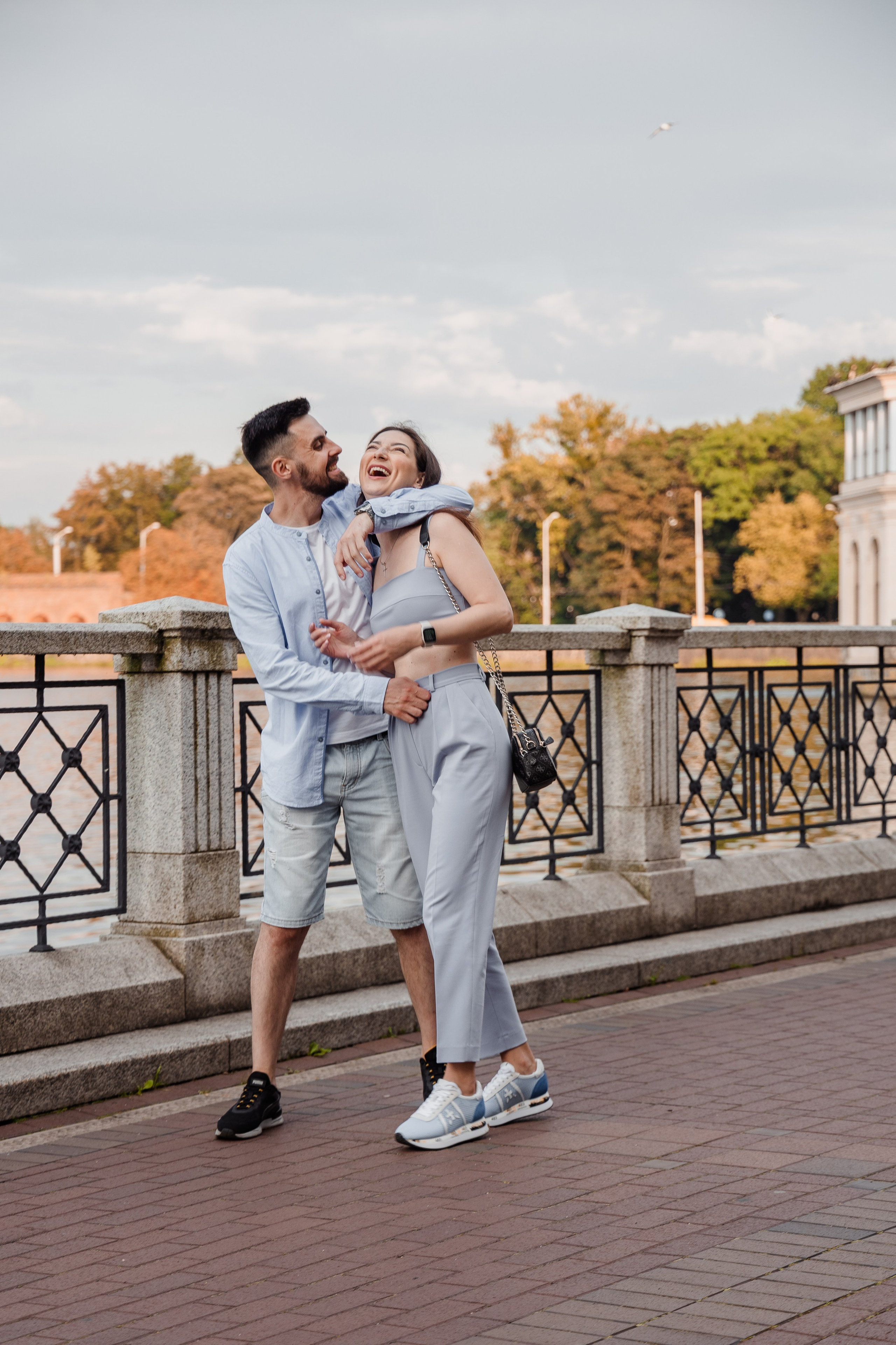 Алексей и Анна | Верхнее озеро. Фотограф Елена Медок Калининград