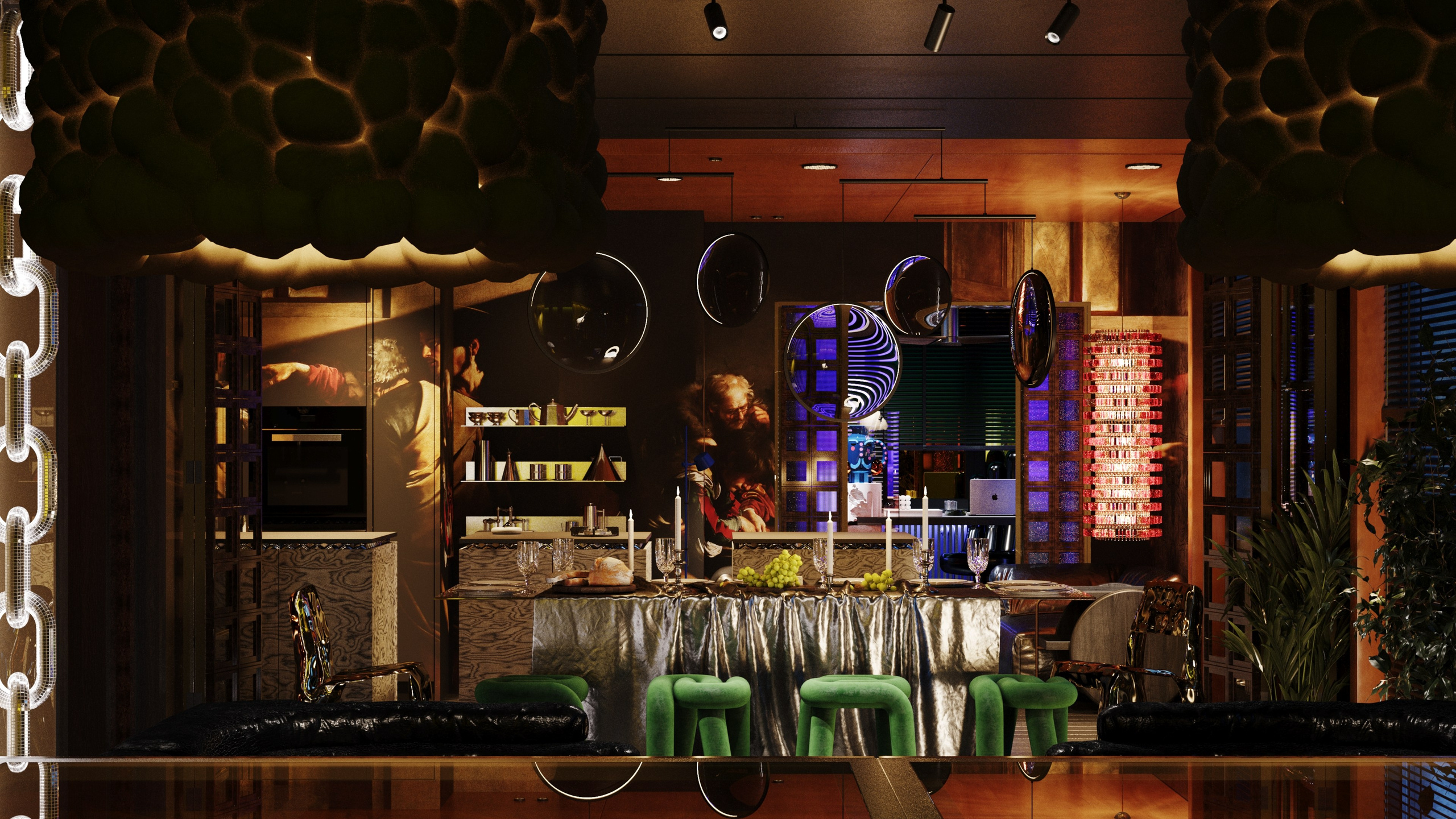 «COLOMBO». Apolonov Interiors проектирование авторских интерьеров