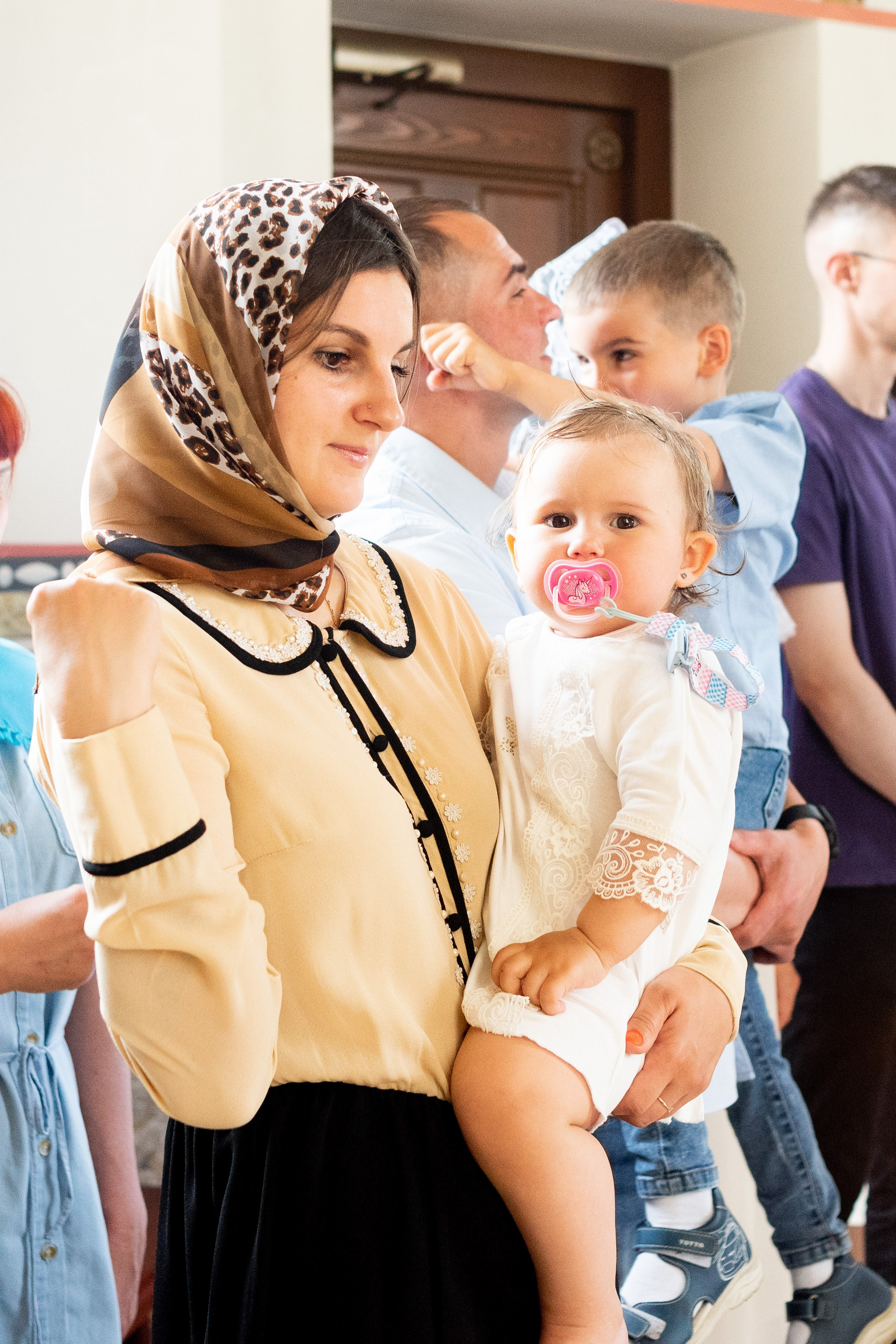 Крещение Ники. Фотограф Юлия Попова