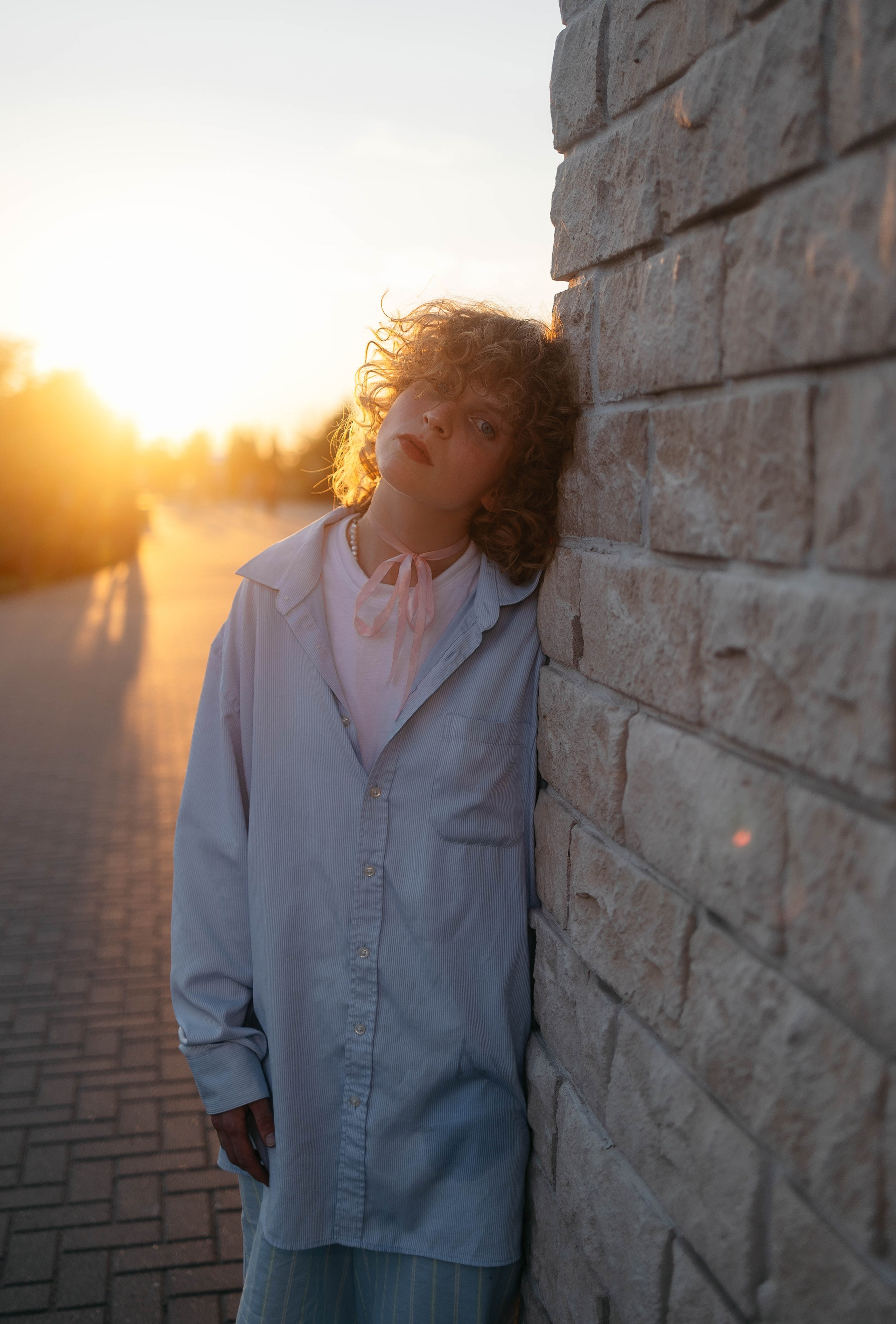 Лиза в Завидово. Закат. Фотограф в Твери Лагодная Яна