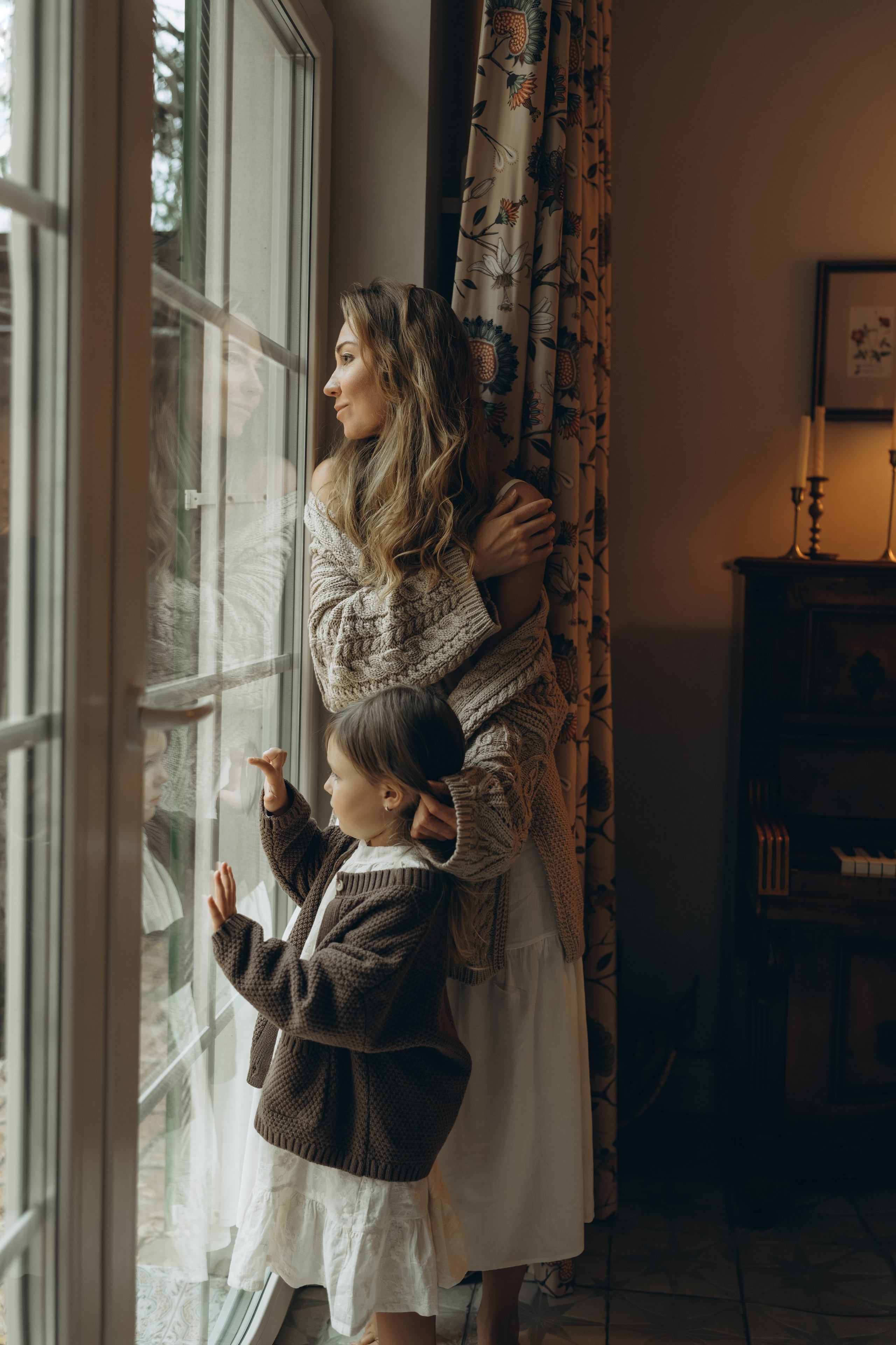 Мама и дочка. Семейный фотограф Москва. Фотограф беременности и материнства Москва