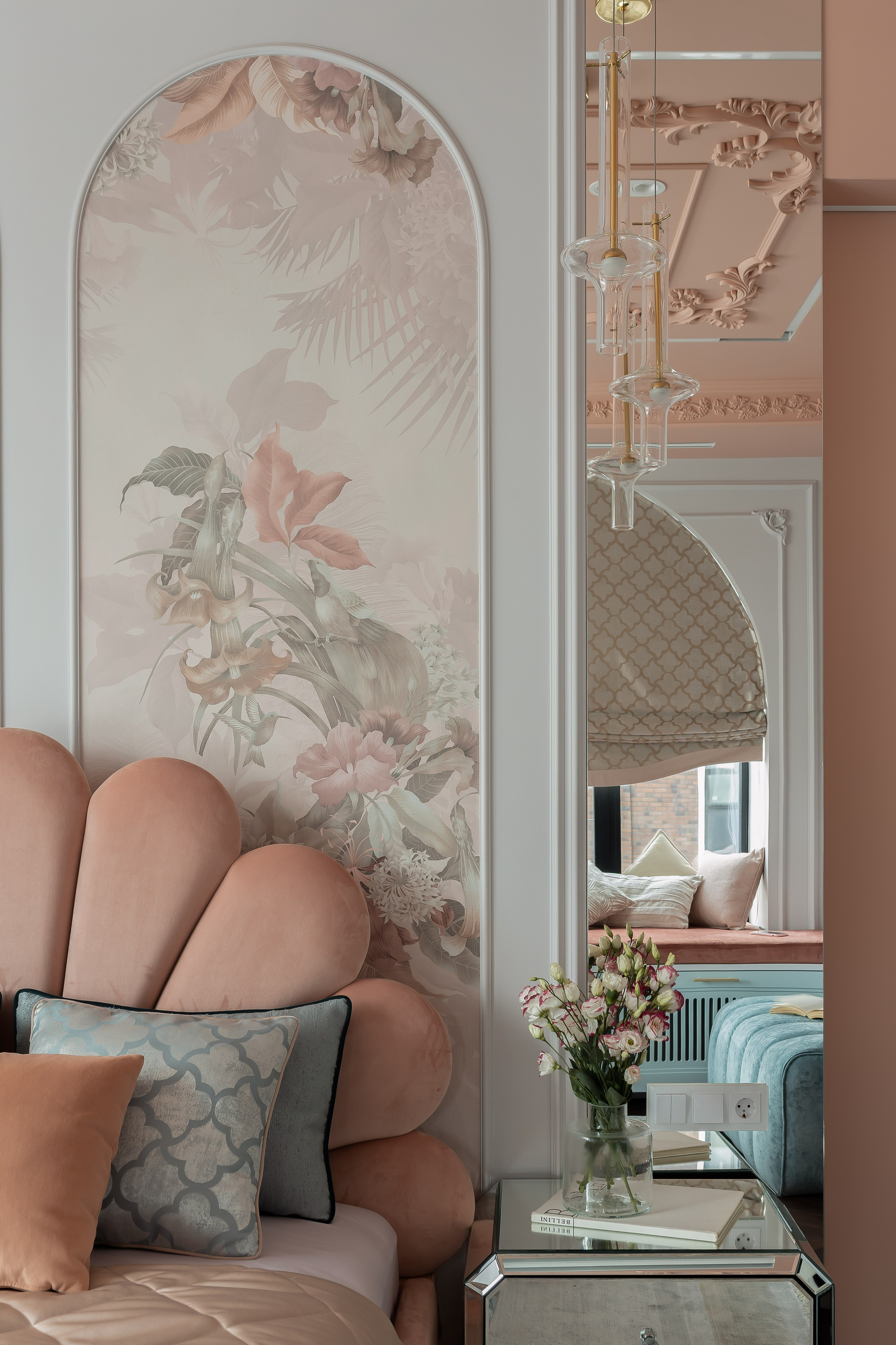 Яркая квартира. Совместная работа с интерьерным стилистом. Интерьерный фотограф в Москве