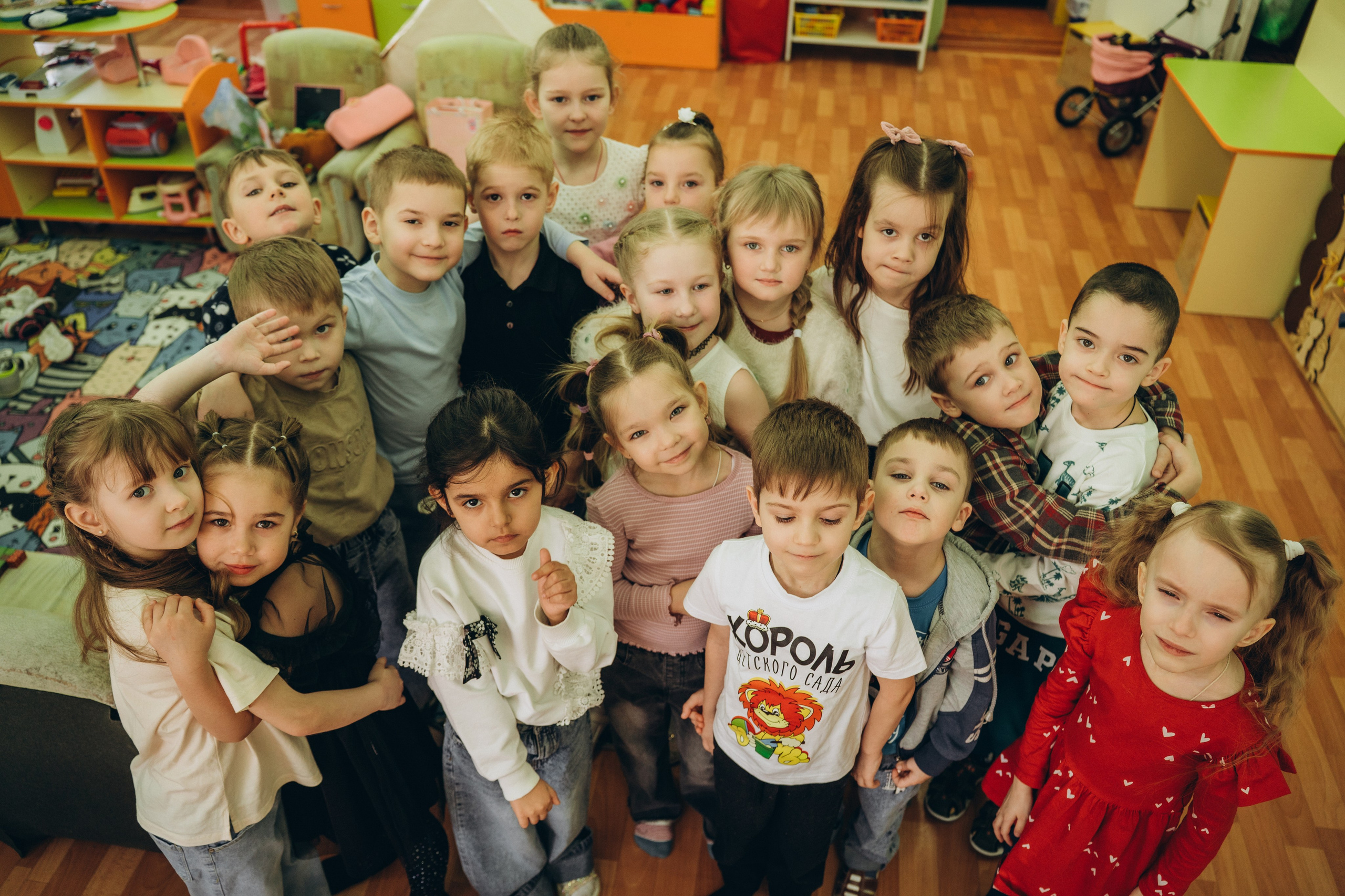 Репортаж в саду. Семейный фотограф • Домашние съемки в Нижнем Новгороде