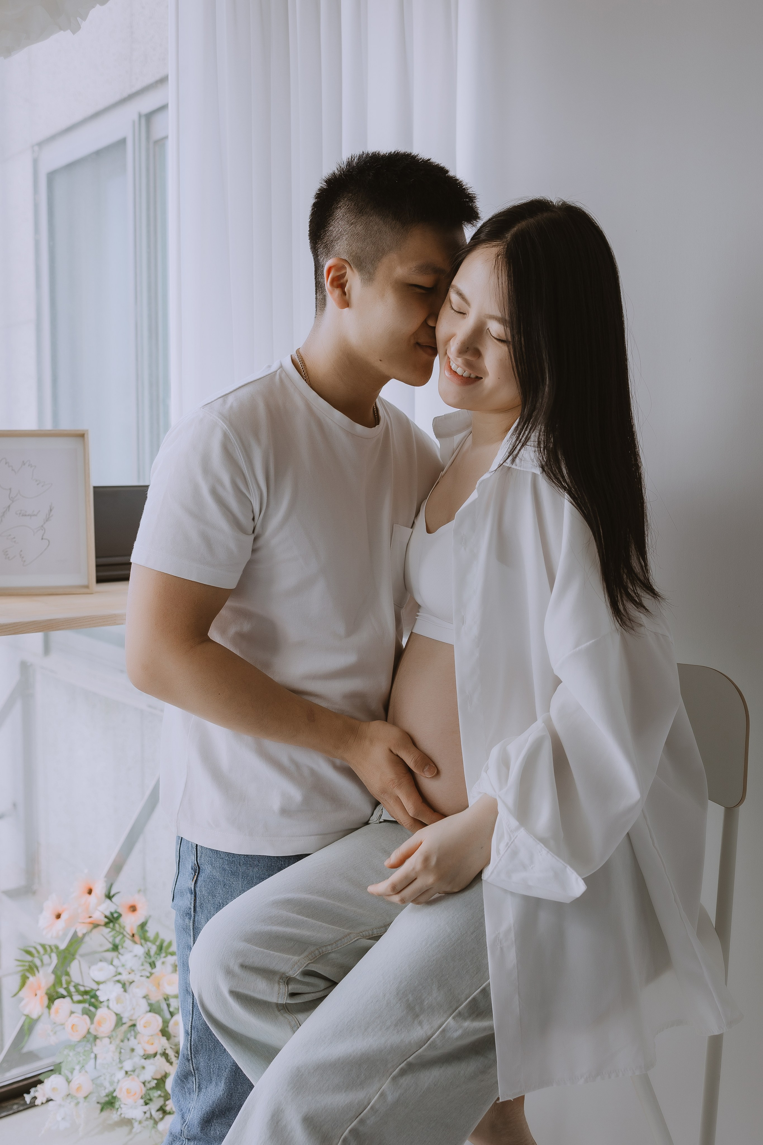 Pregnancy photo sessions in Korea. Your photographer in Busan (South Korea) Aleksandra Anufriy