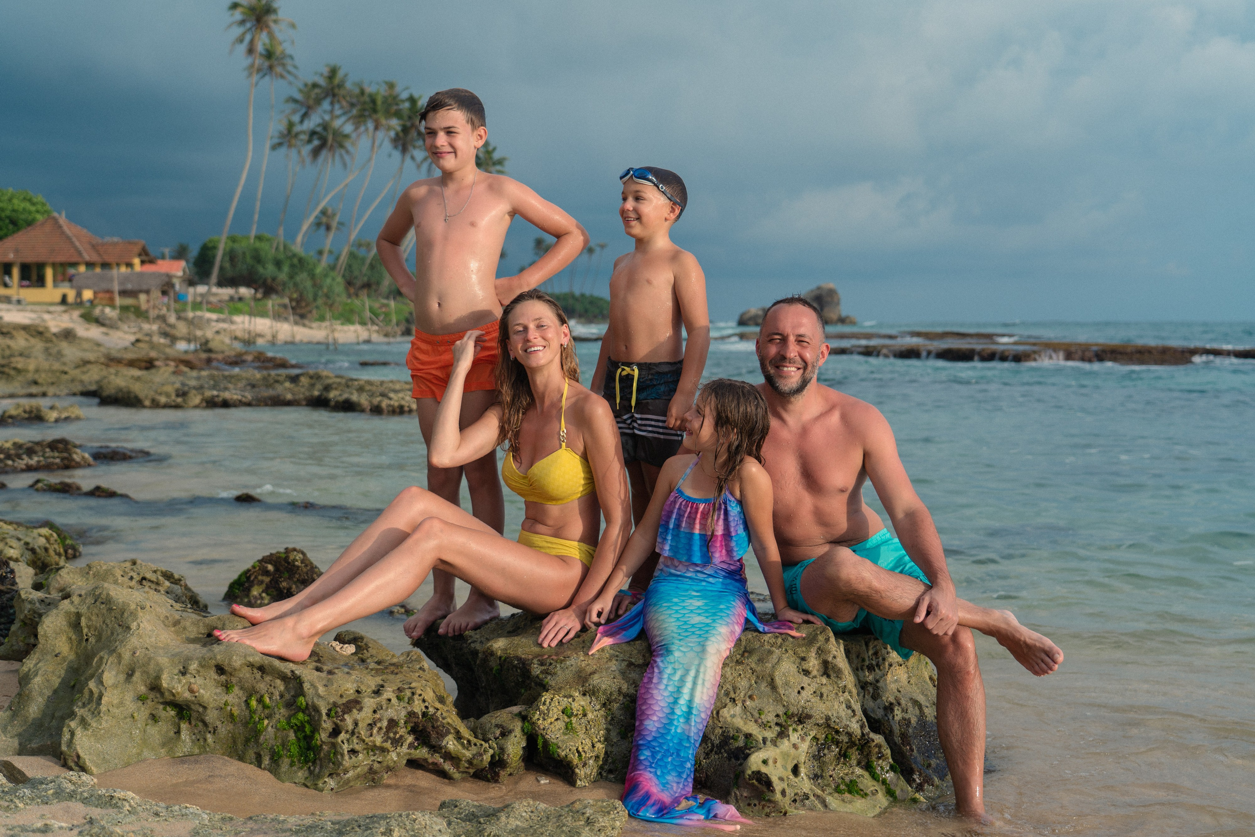 Family photoshoot in Sri Lanka