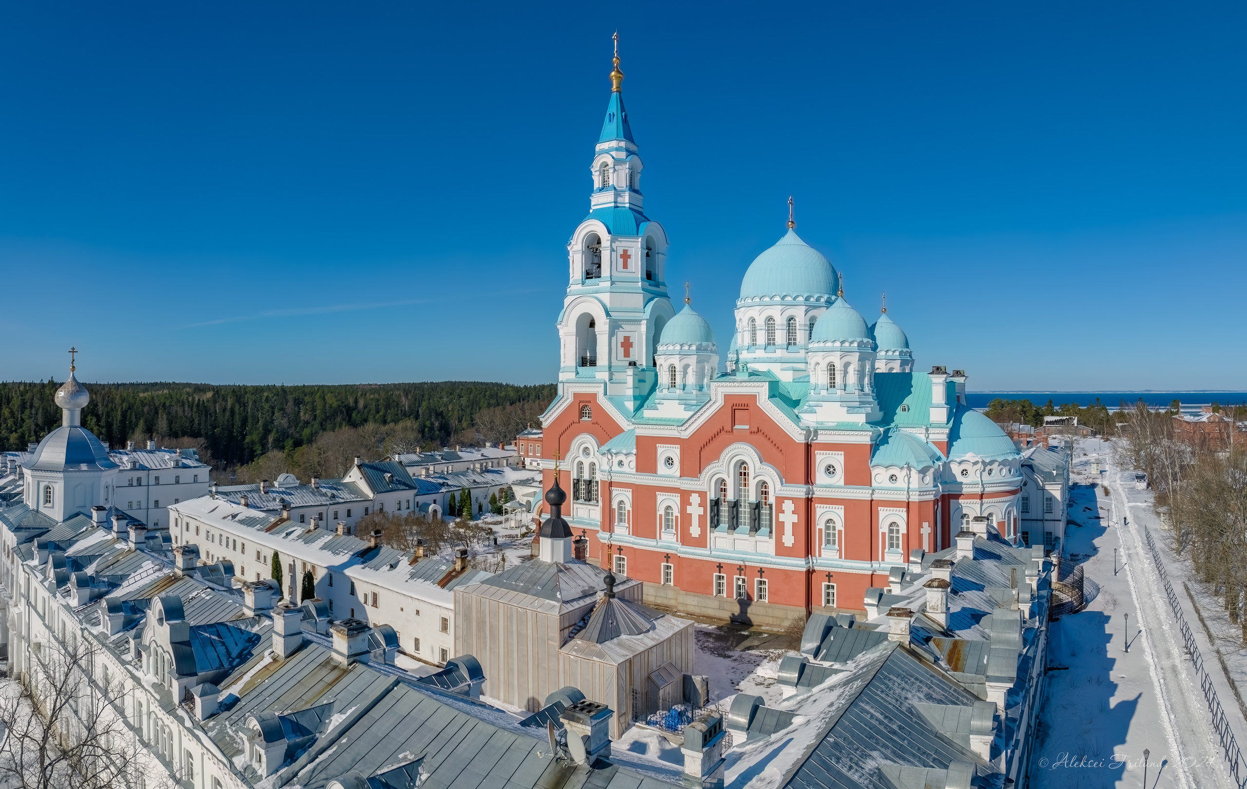 Валаам. Аэросъемка. Фото и Видео в Карелии. Алексей Фрилунд