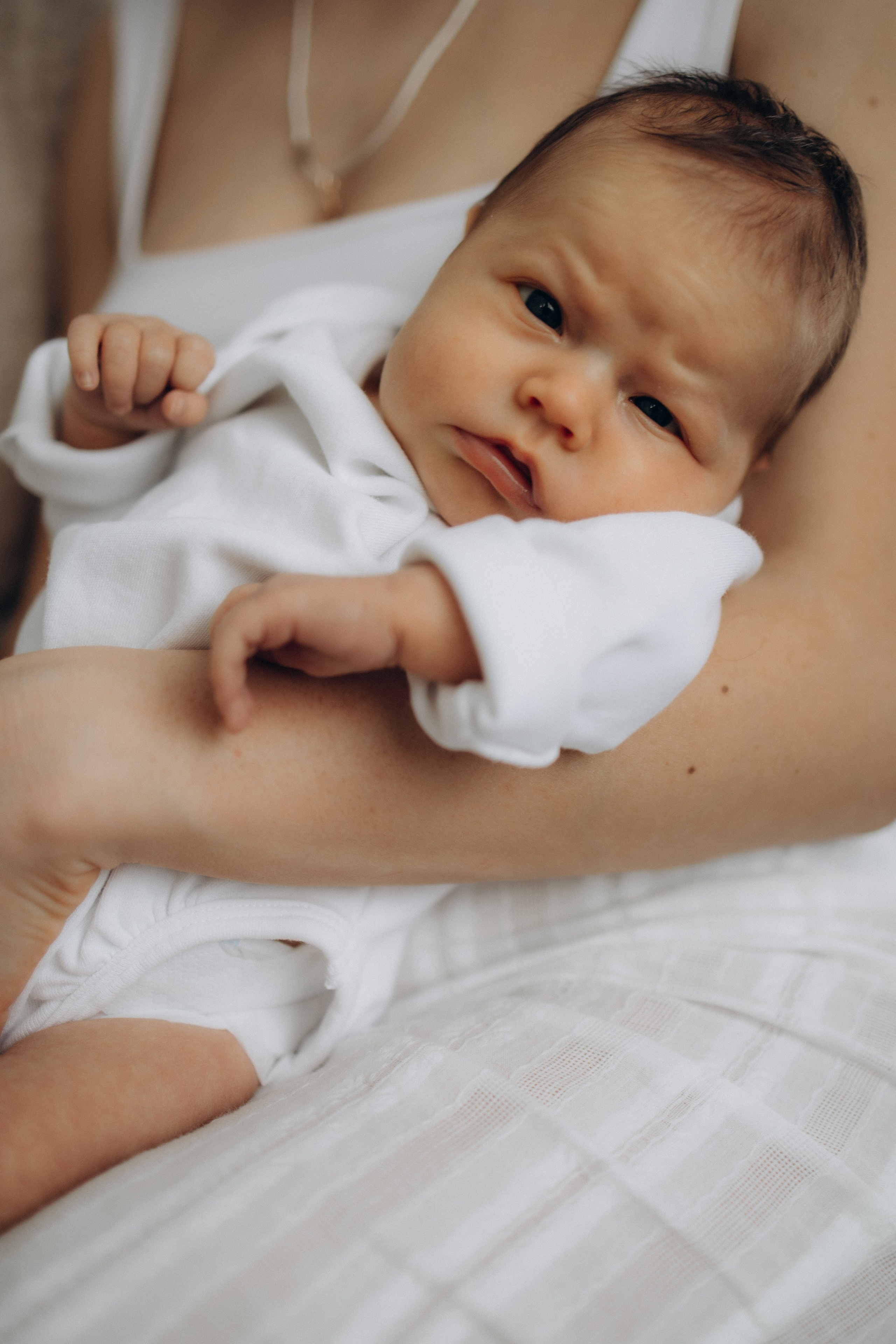 Маленькая кроха Есения. Семейный фотограф в Москве Анастасия Шалда