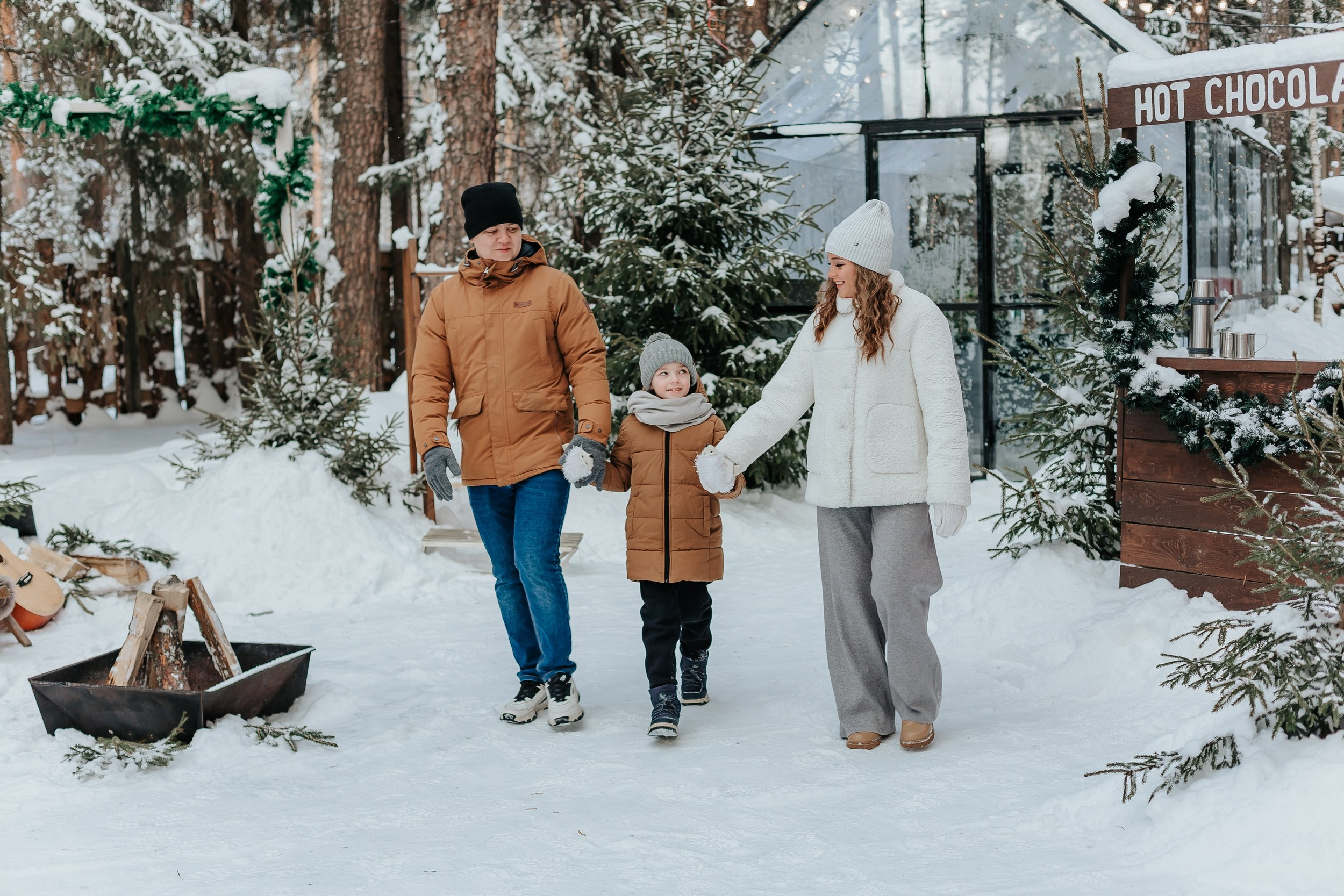 Снежная Family Story. Свадебный фотограф Пермь