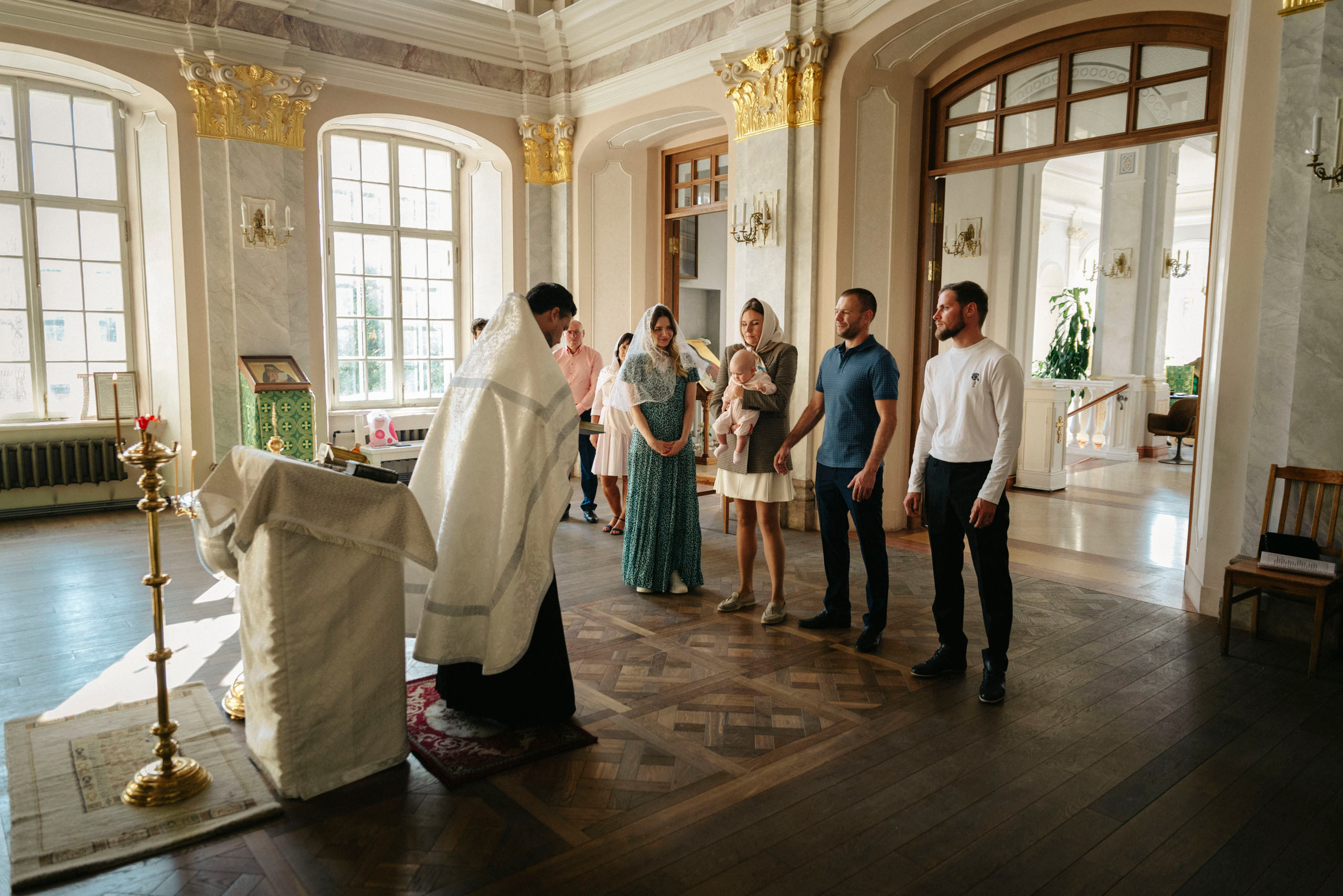 Крестины. СПБ.Лавра Александра Невского