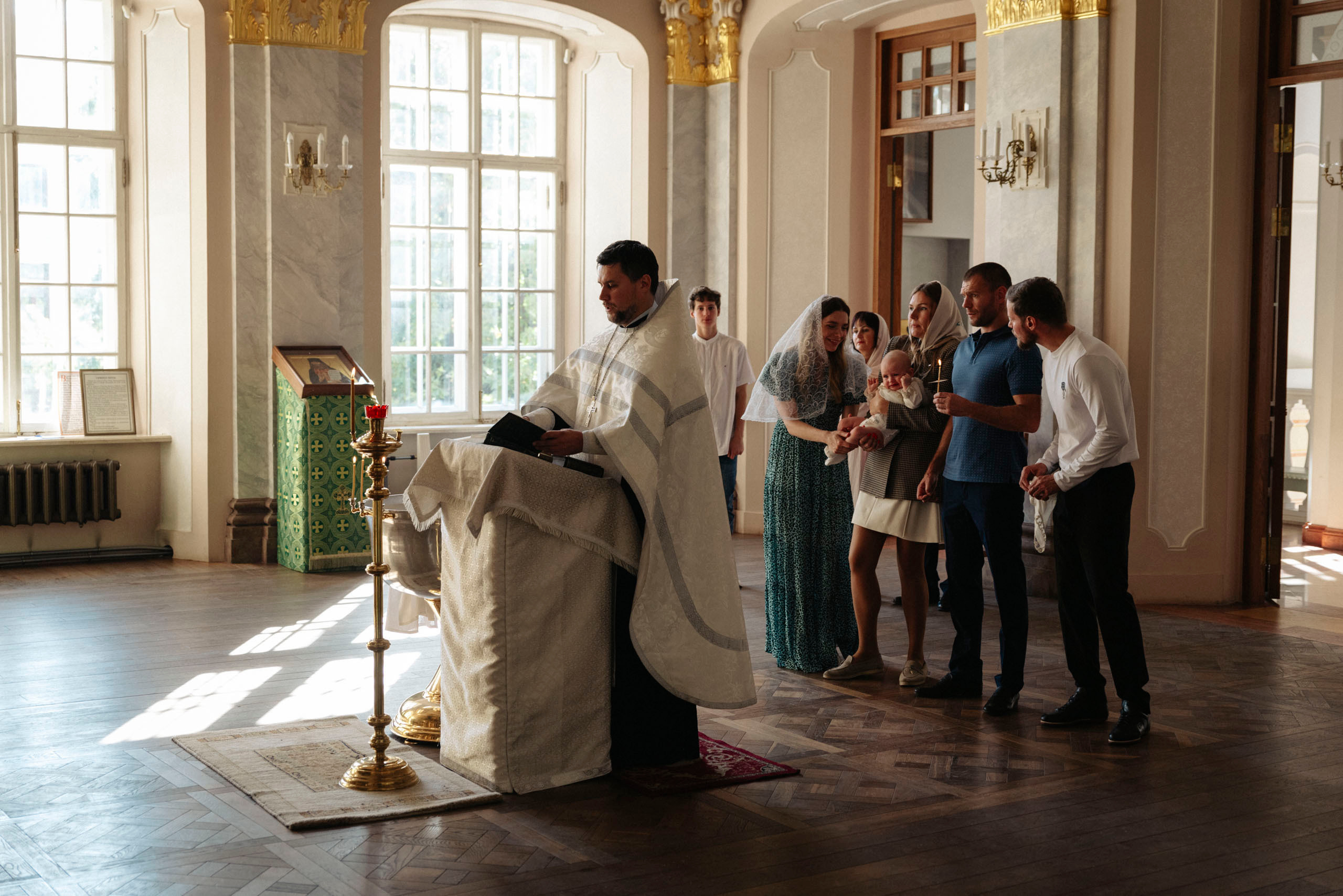 Крестины. СПБ.Лавра Александра Невского