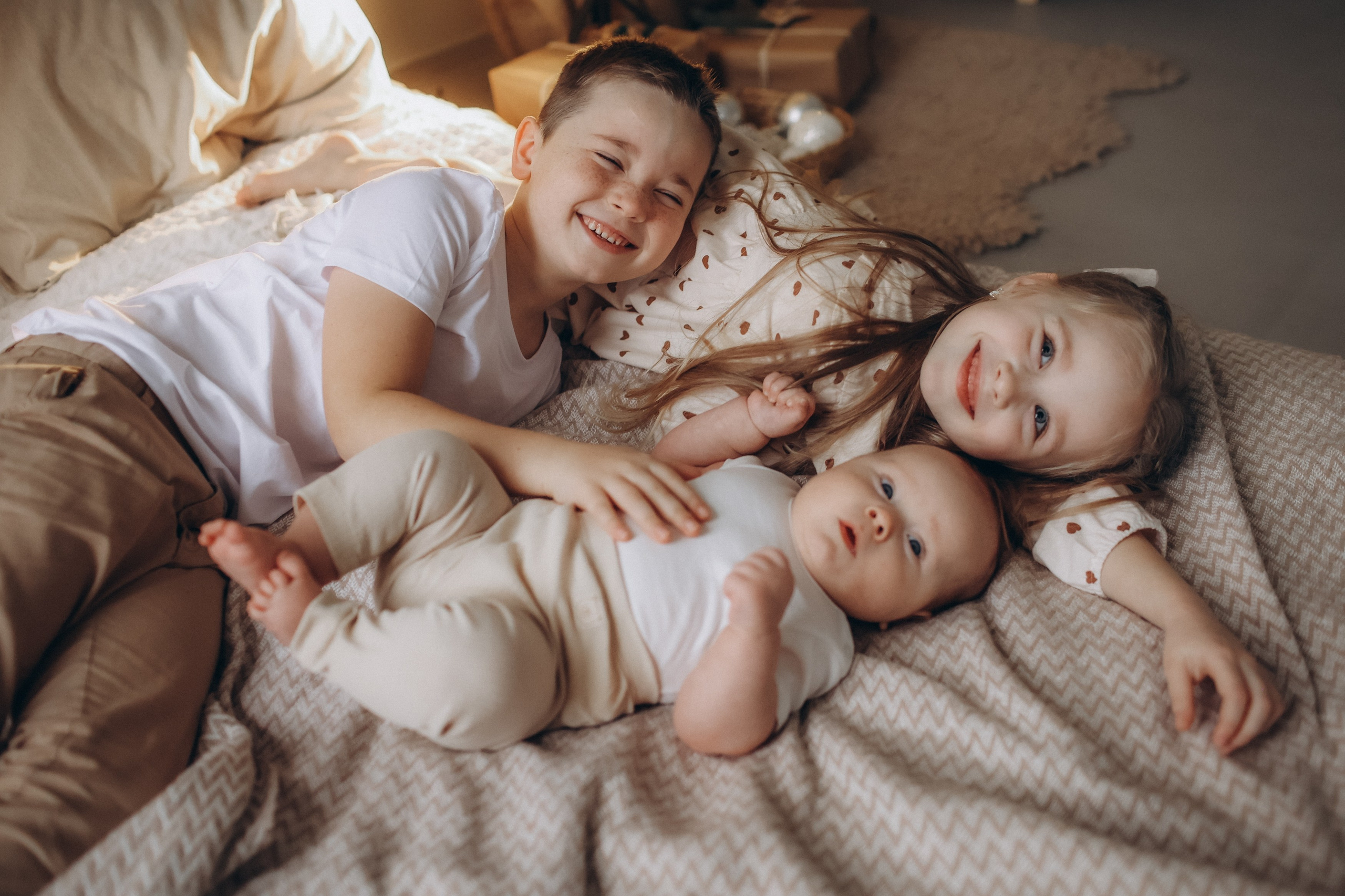 Новогодняя фотосессия семейная фотосессия. Фотограф Владимир Москва