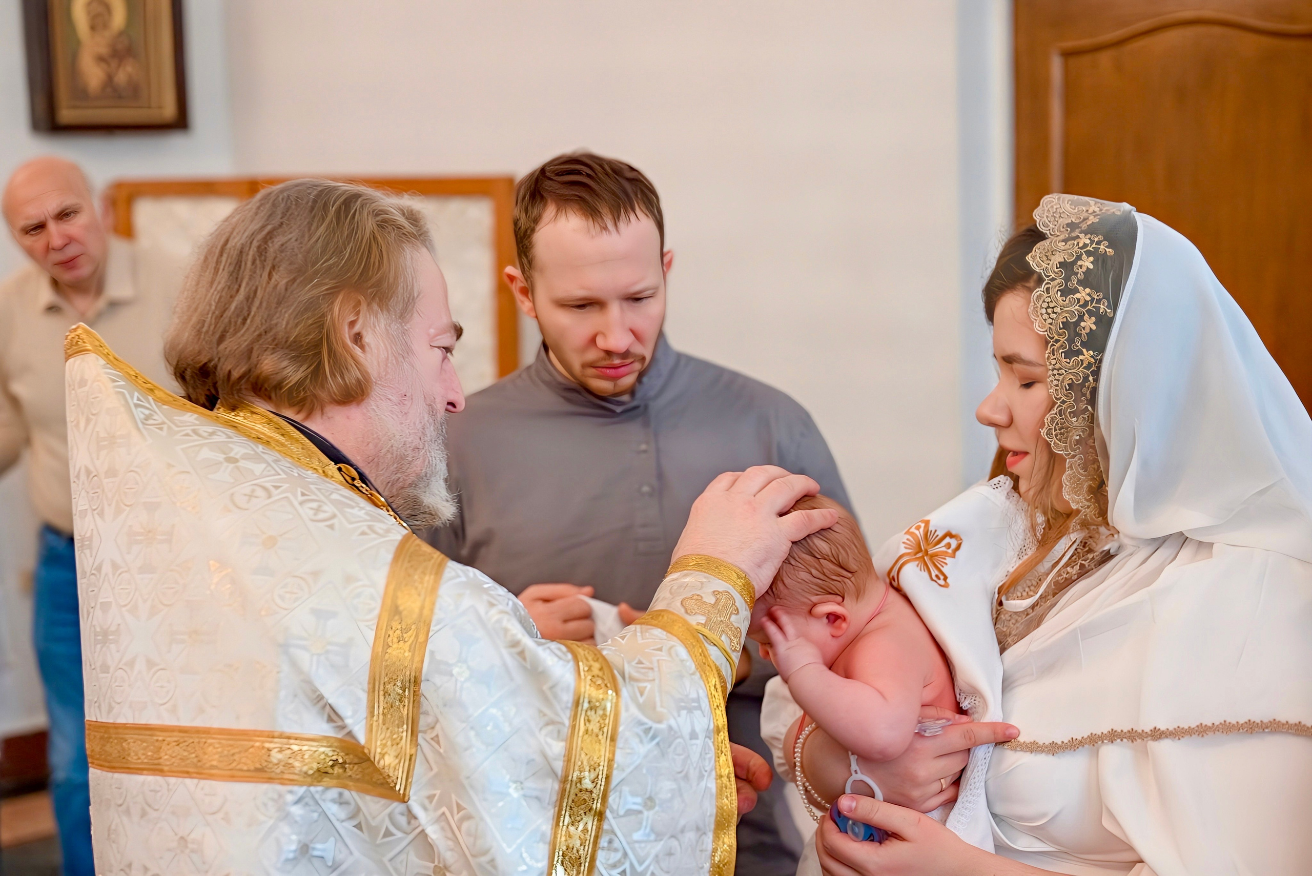 Крещение в Царицыно. Семейный и детский фотограф Москва