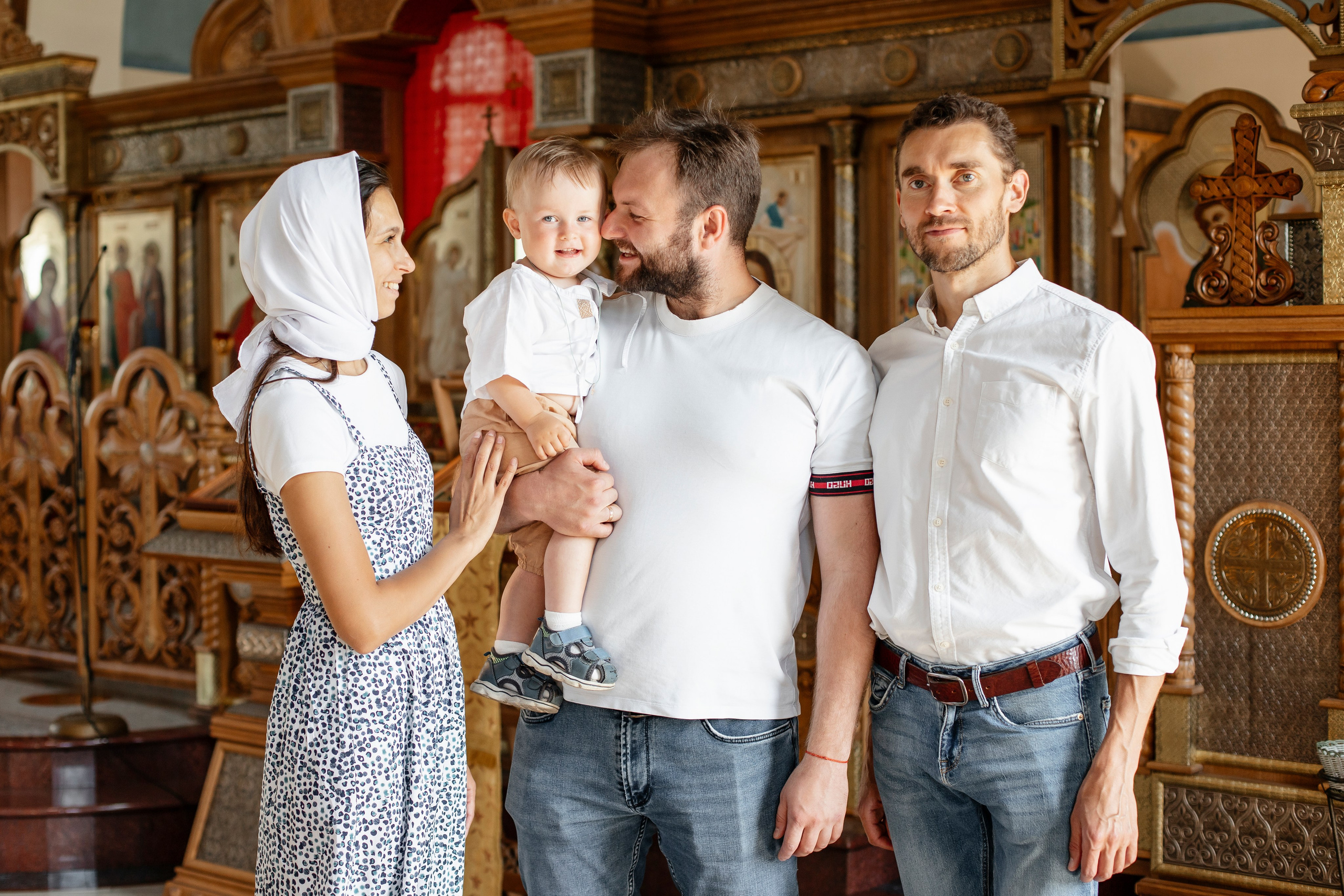 Церковный (крещение и венчание). Семейный фотограф Москва и область Дербунова Елена