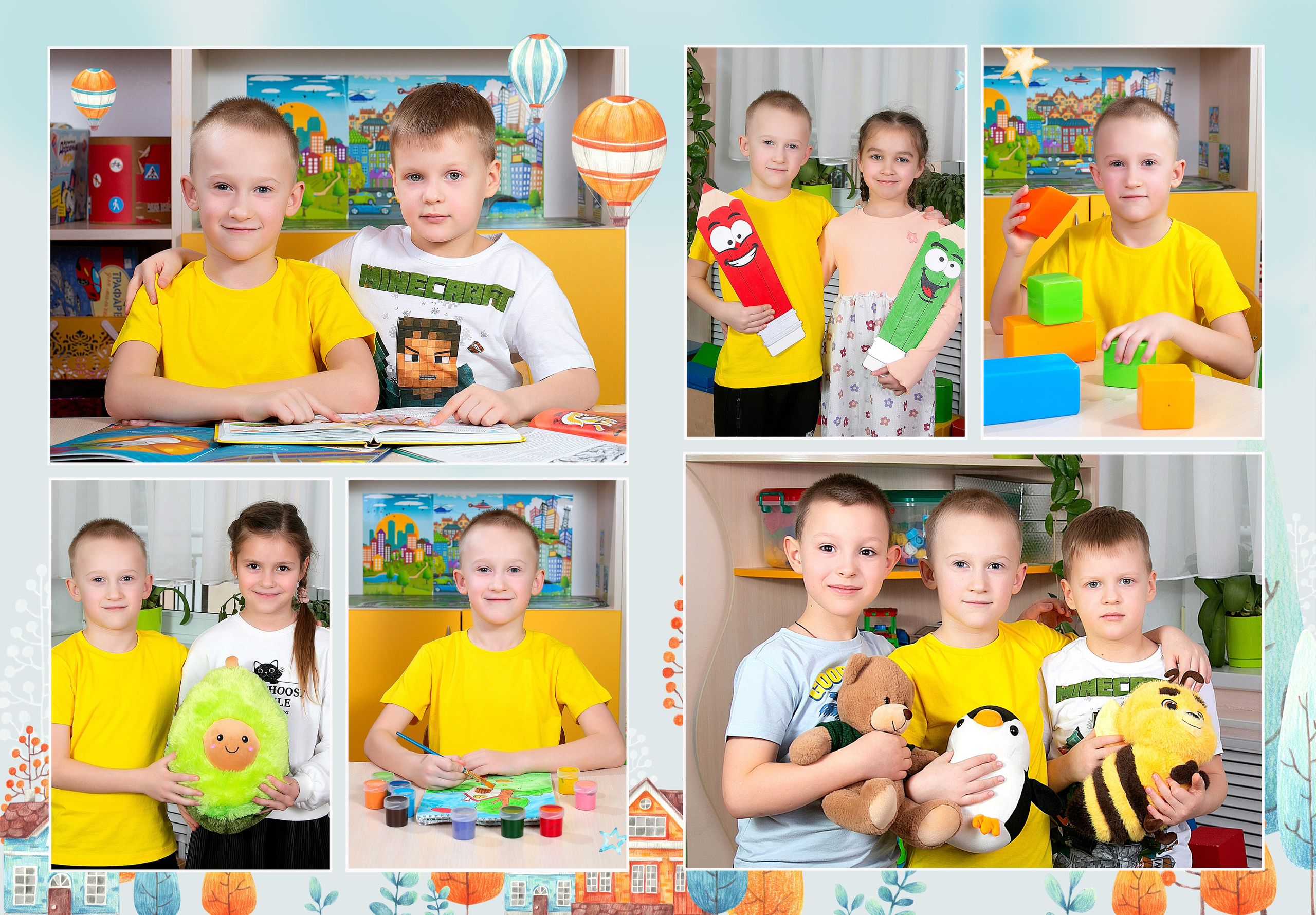 Детские сады. Детский и школьный фотограф в Калининграде Анна Буракова